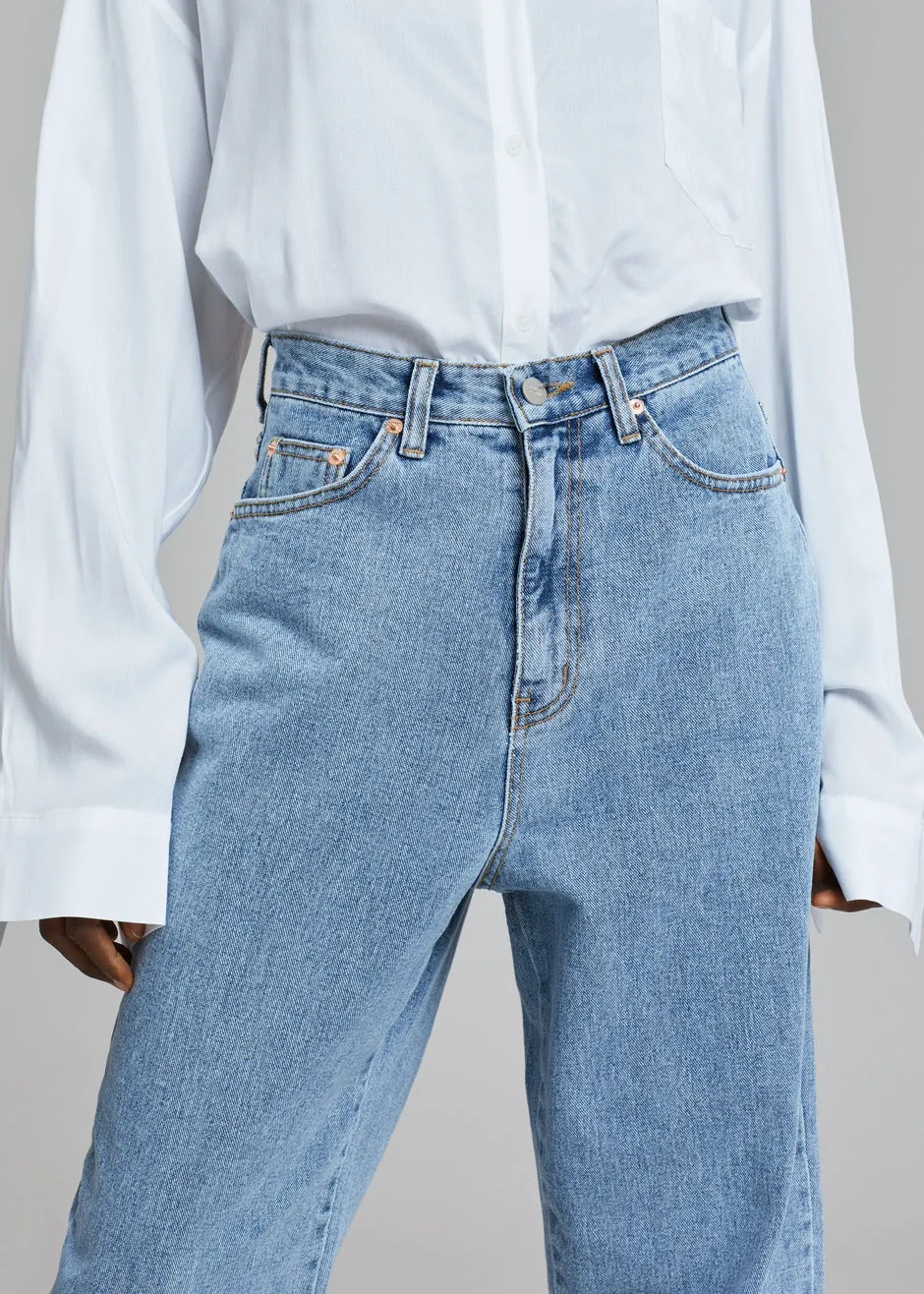 Hutch Denim Jogger - Worn Wash sold by Frankie Shop product image thumbnail 3