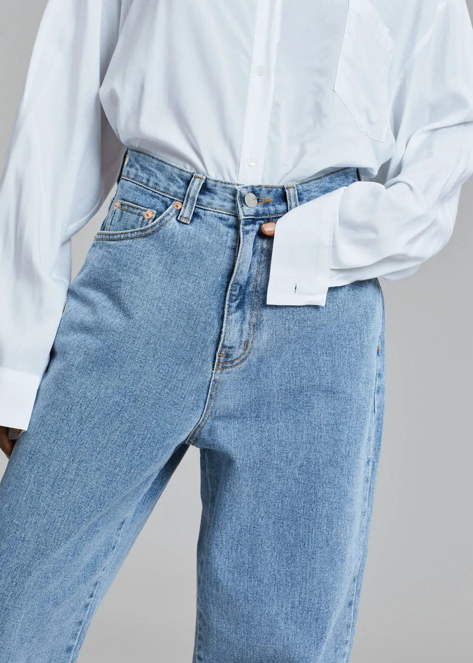 Hutch Denim Jogger - Worn Wash sold by Frankie Shop product image thumbnail 5