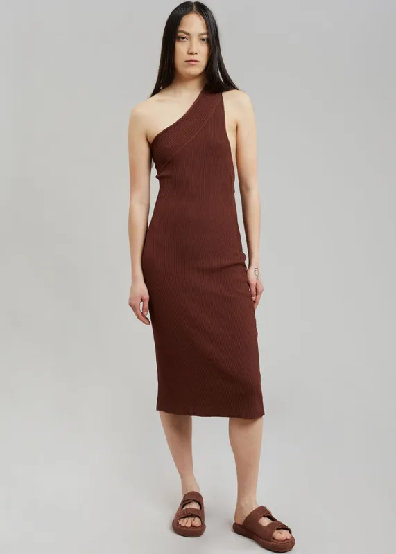 Aeron Martina Dress - Dark Chocolate made by AERON