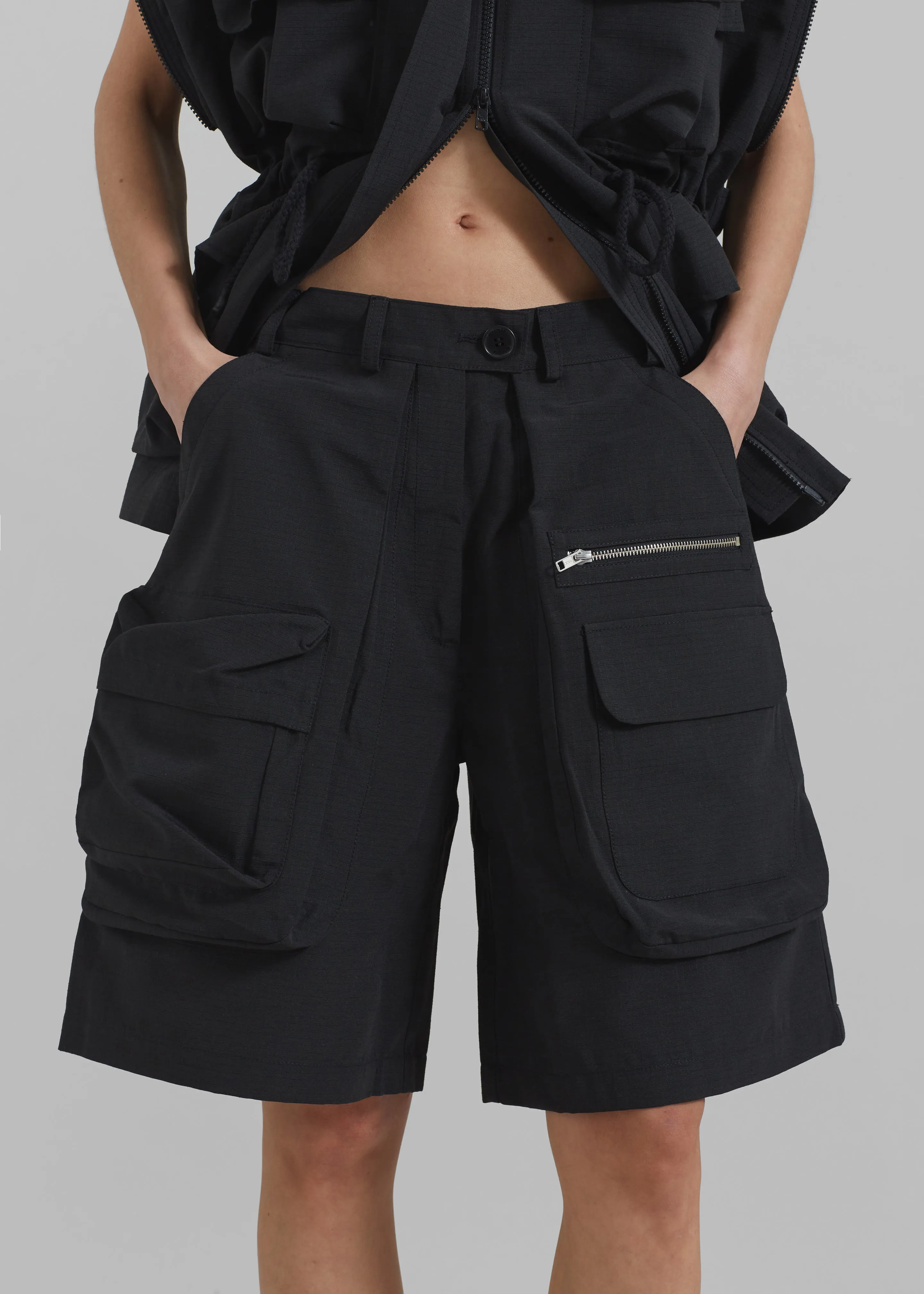 Gudu Trousers #10 - Black sold by Frankie Shop product image thumbnail 3