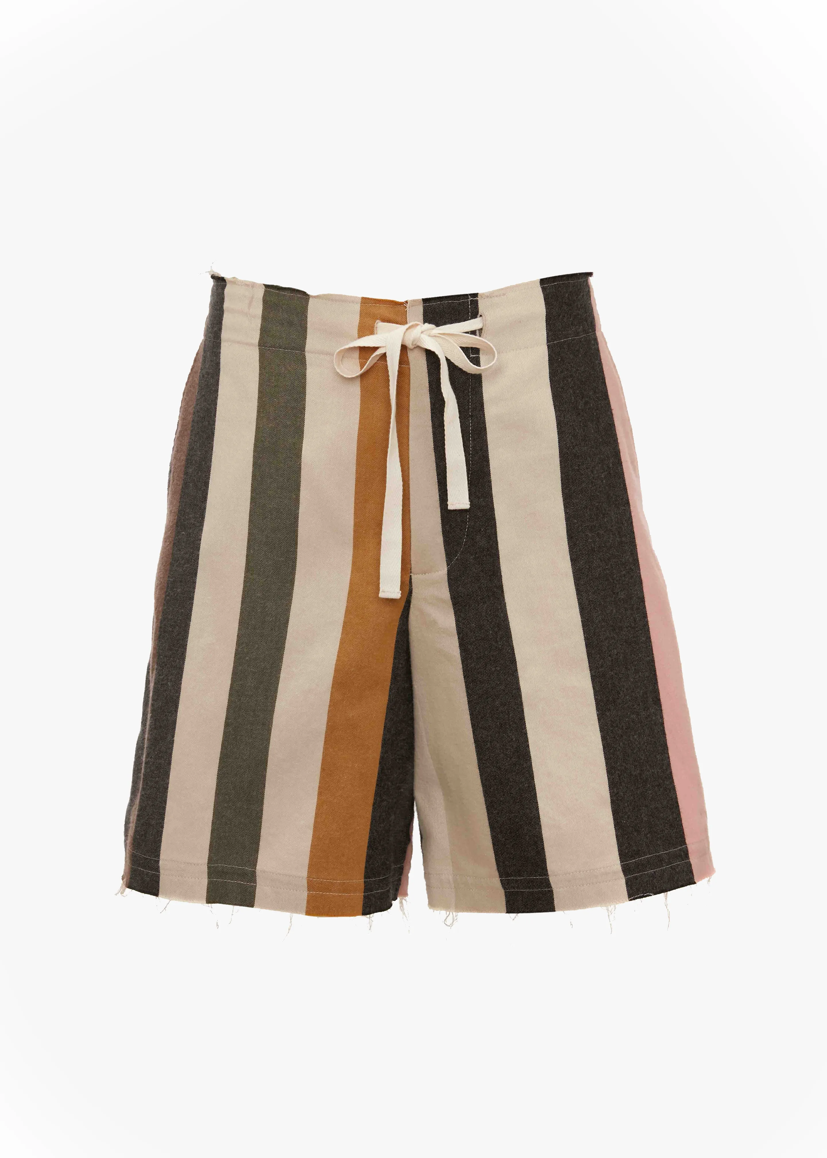 JW Anderson Wide Leg Shorts - Flax/Multi sold by Frankie Shop product image thumbnail 4