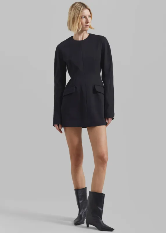 Sportmax Ketch Dress - Black sold by Frankie Shop