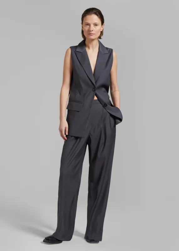 Durban Trousers - Charcoal sold by Frankie Shop