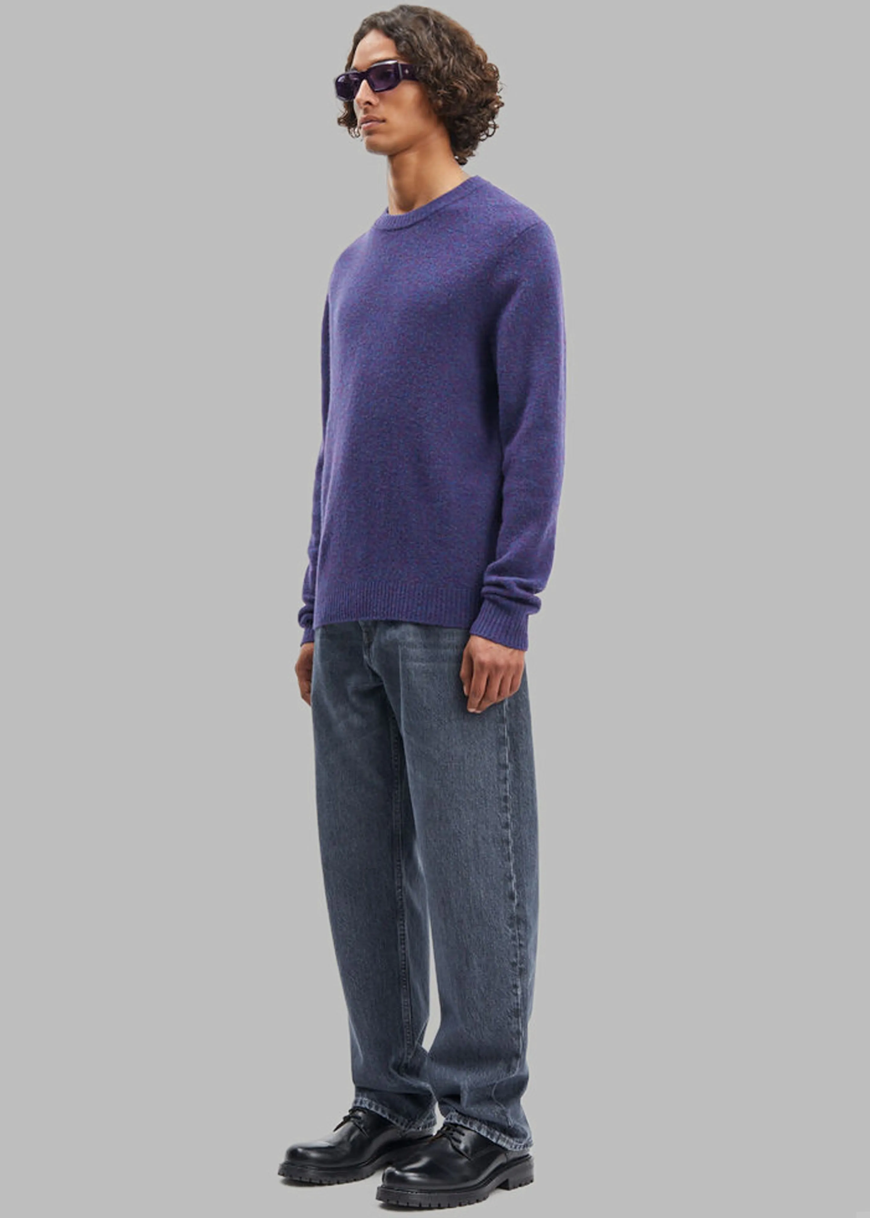 Samsøe Samsøe Butler Pullover - Sunset Purple Melange sold by Frankie Shop product image thumbnail 3