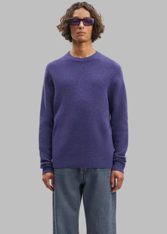 Samsøe Samsøe Butler Pullover - Sunset Purple Melange sold by Frankie Shop