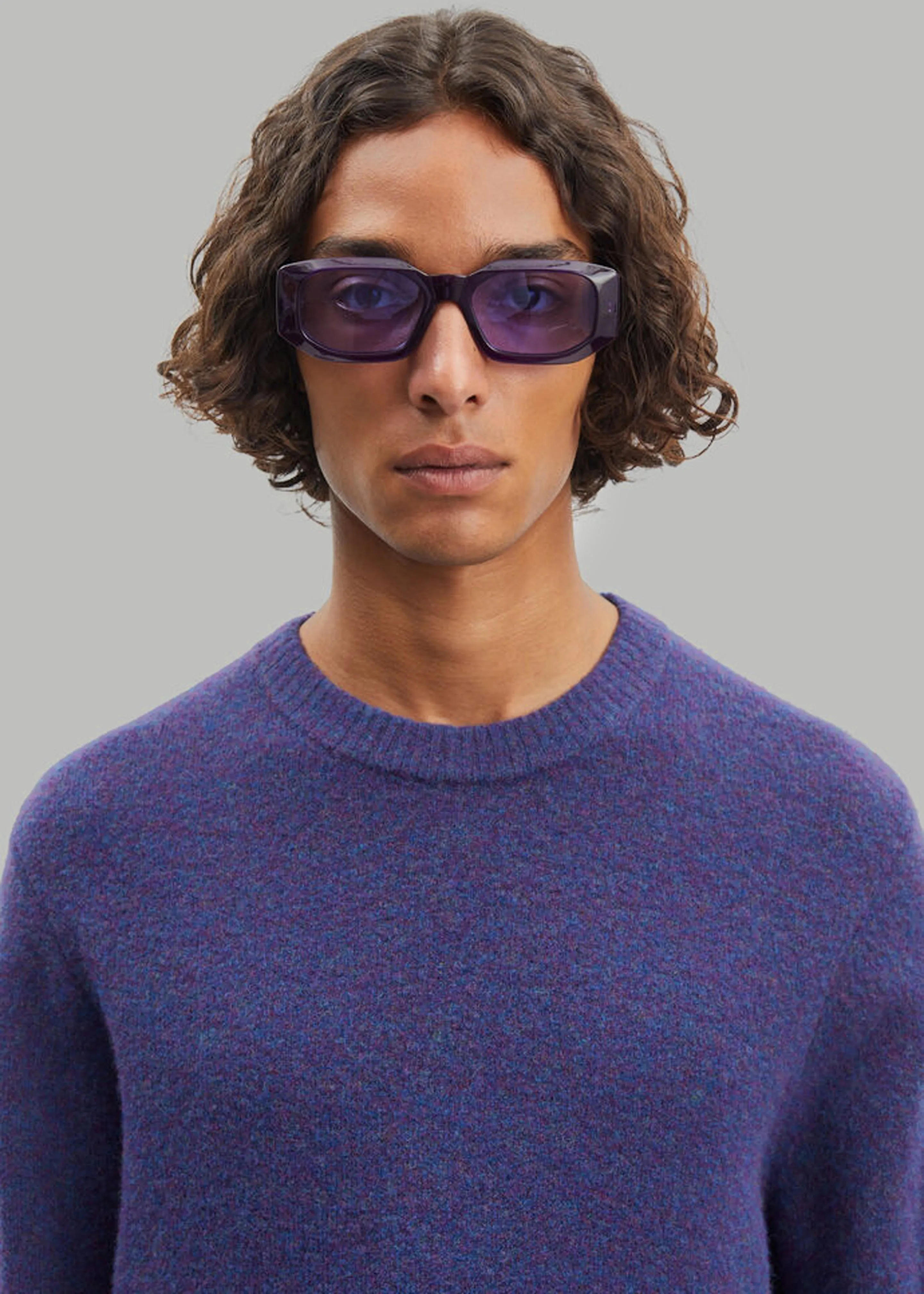 Samsøe Samsøe Butler Pullover - Sunset Purple Melange sold by Frankie Shop product image thumbnail 2