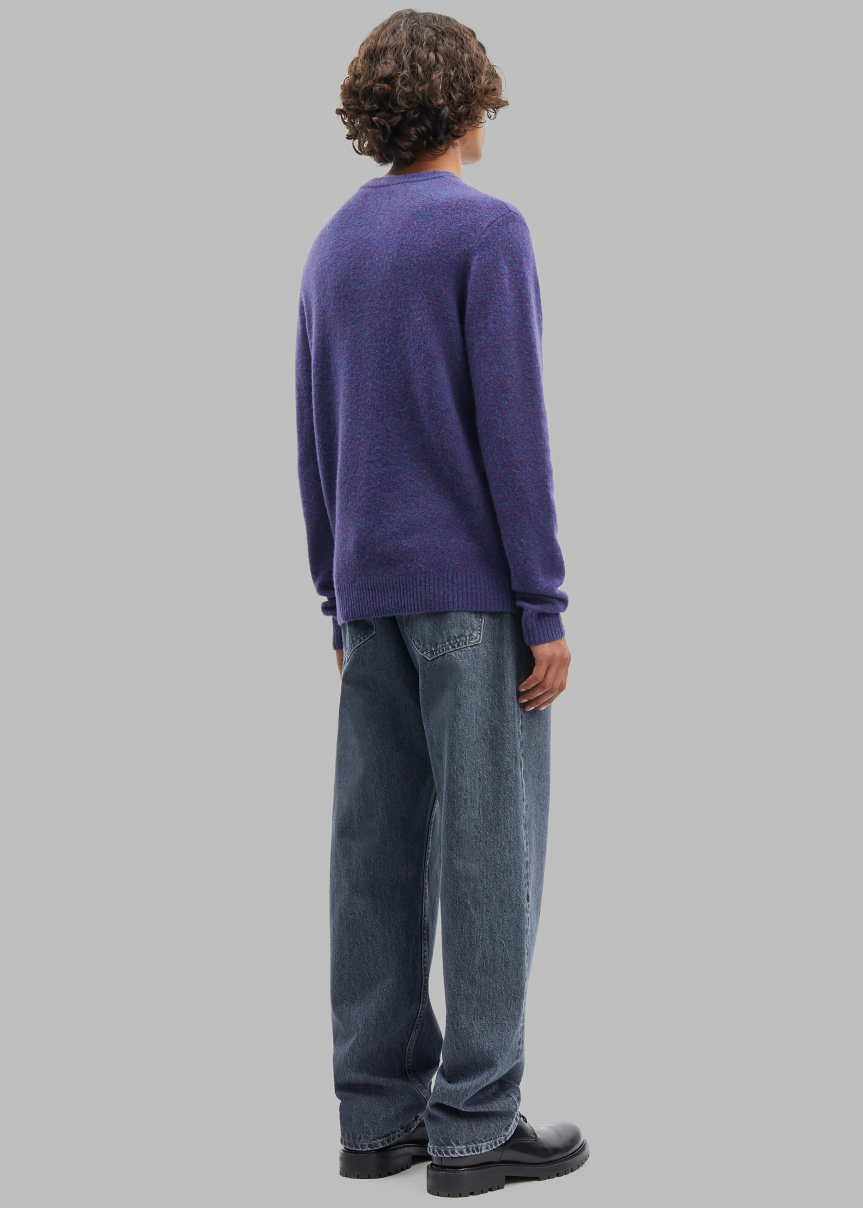 Samsøe Samsøe Butler Pullover - Sunset Purple Melange sold by Frankie Shop product image thumbnail 5