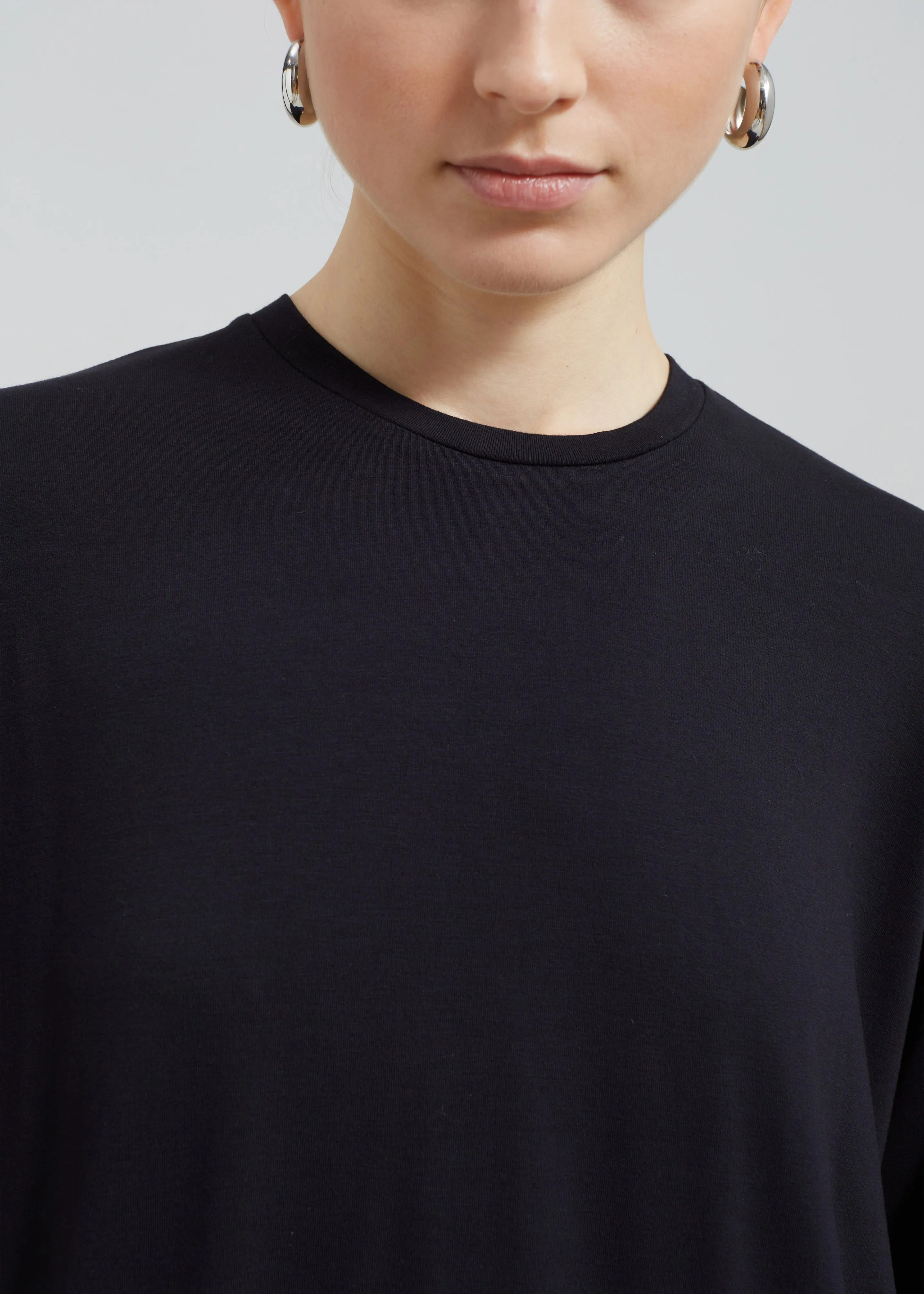 Ella Boxy Tee - Black sold by Frankie Shop product image thumbnail 5