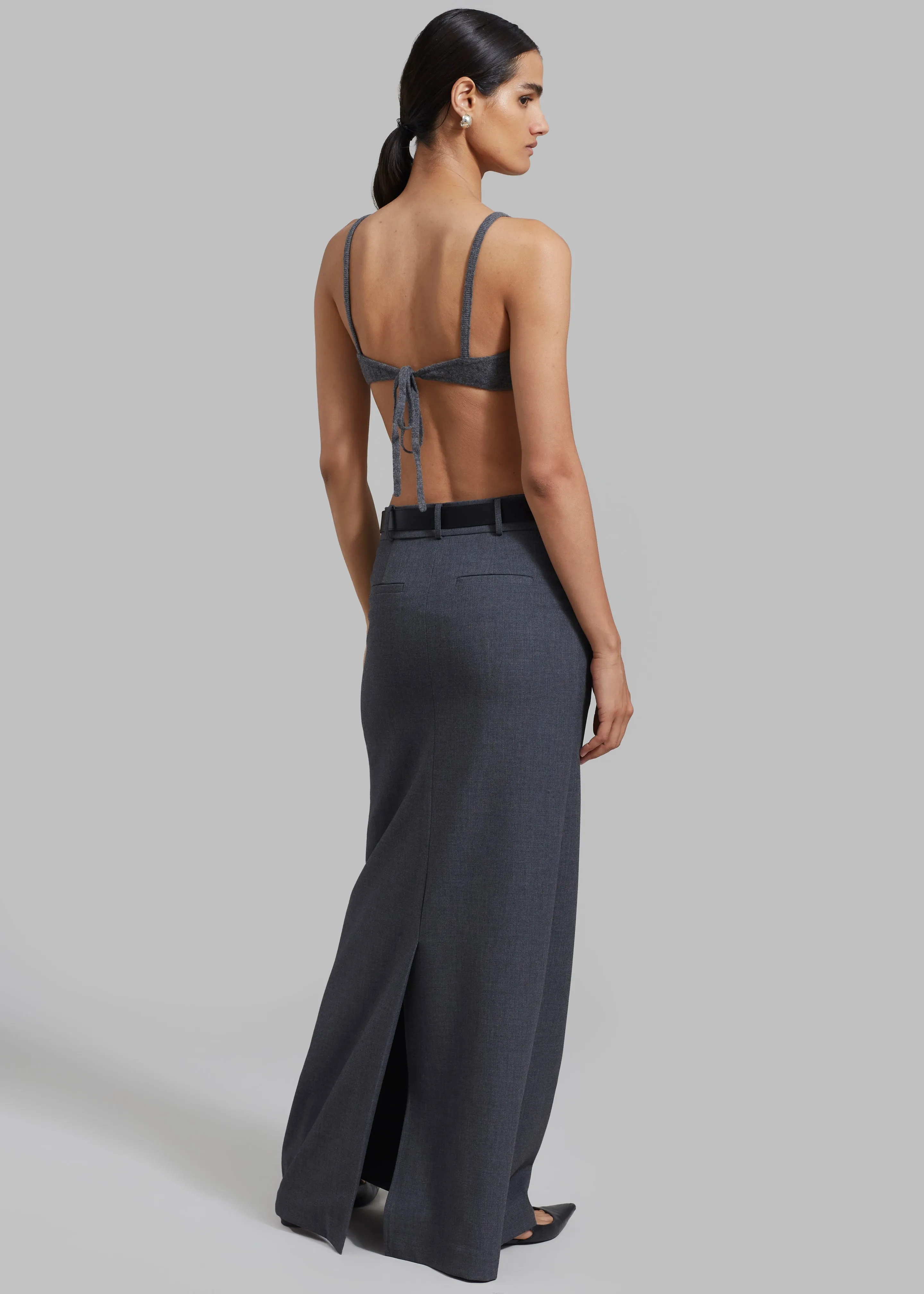 The Garment Como Bra Top - Grey Melange sold by Frankie Shop product image thumbnail 5