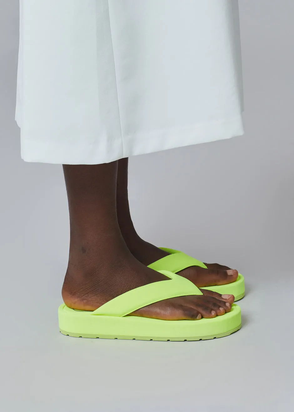 Emili x Bettina Vermillon Anastasia Thongs - Yellow sold by Frankie Shop product image thumbnail 5