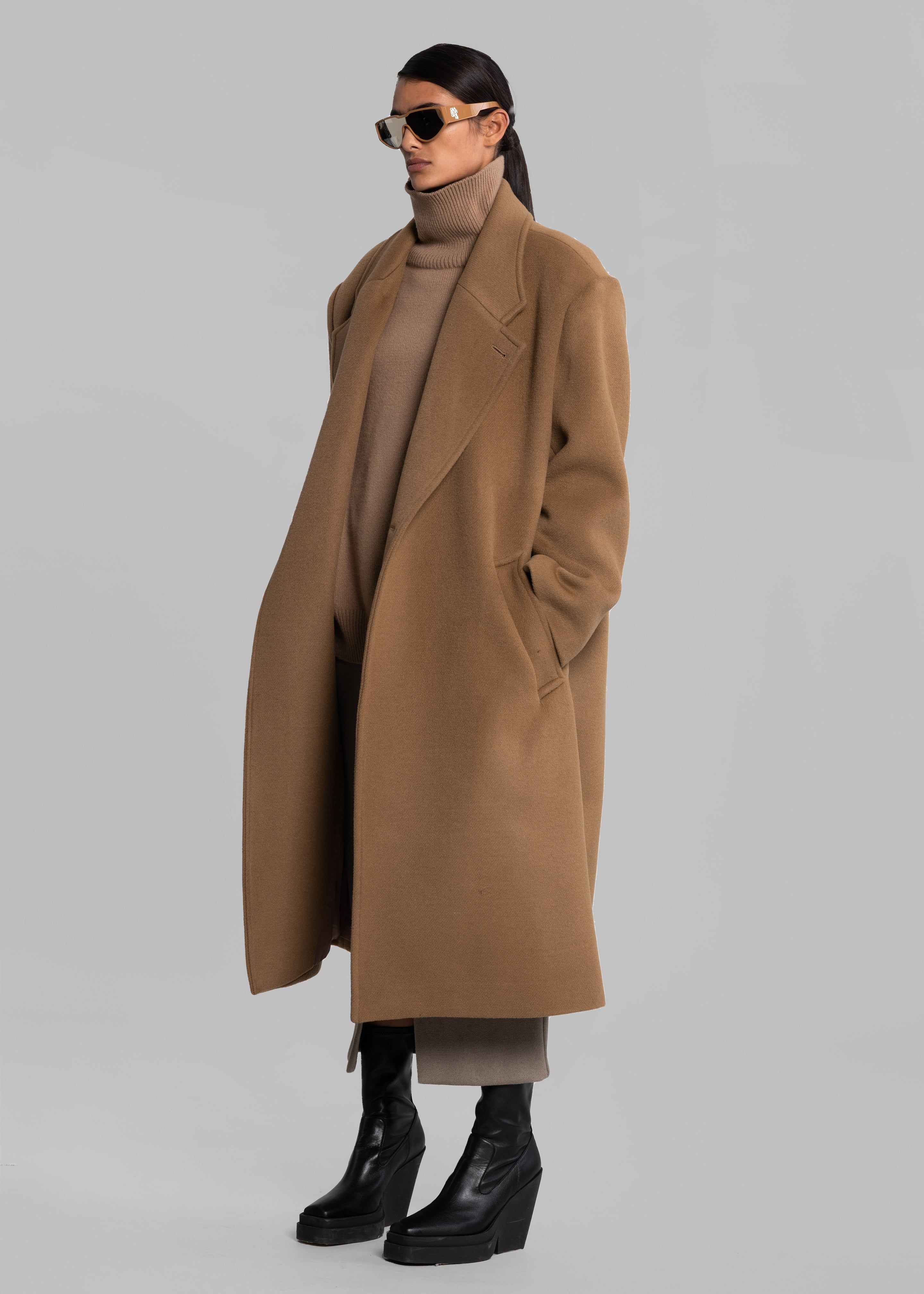 Jadyn Double Breasted Coat - Camel sold by Frankie Shop product image thumbnail 10