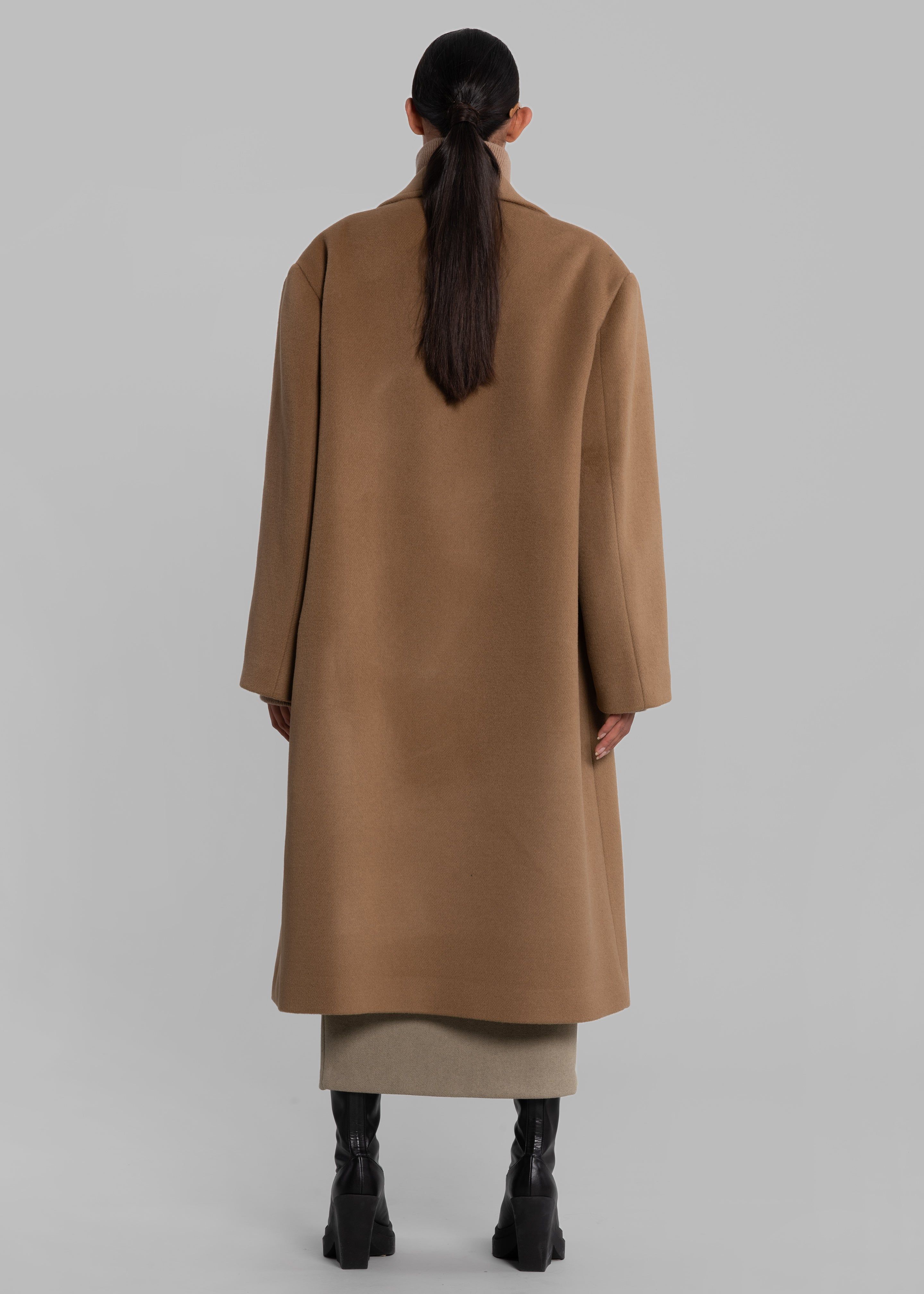 Jadyn Double Breasted Coat - Camel sold by Frankie Shop product image thumbnail 11