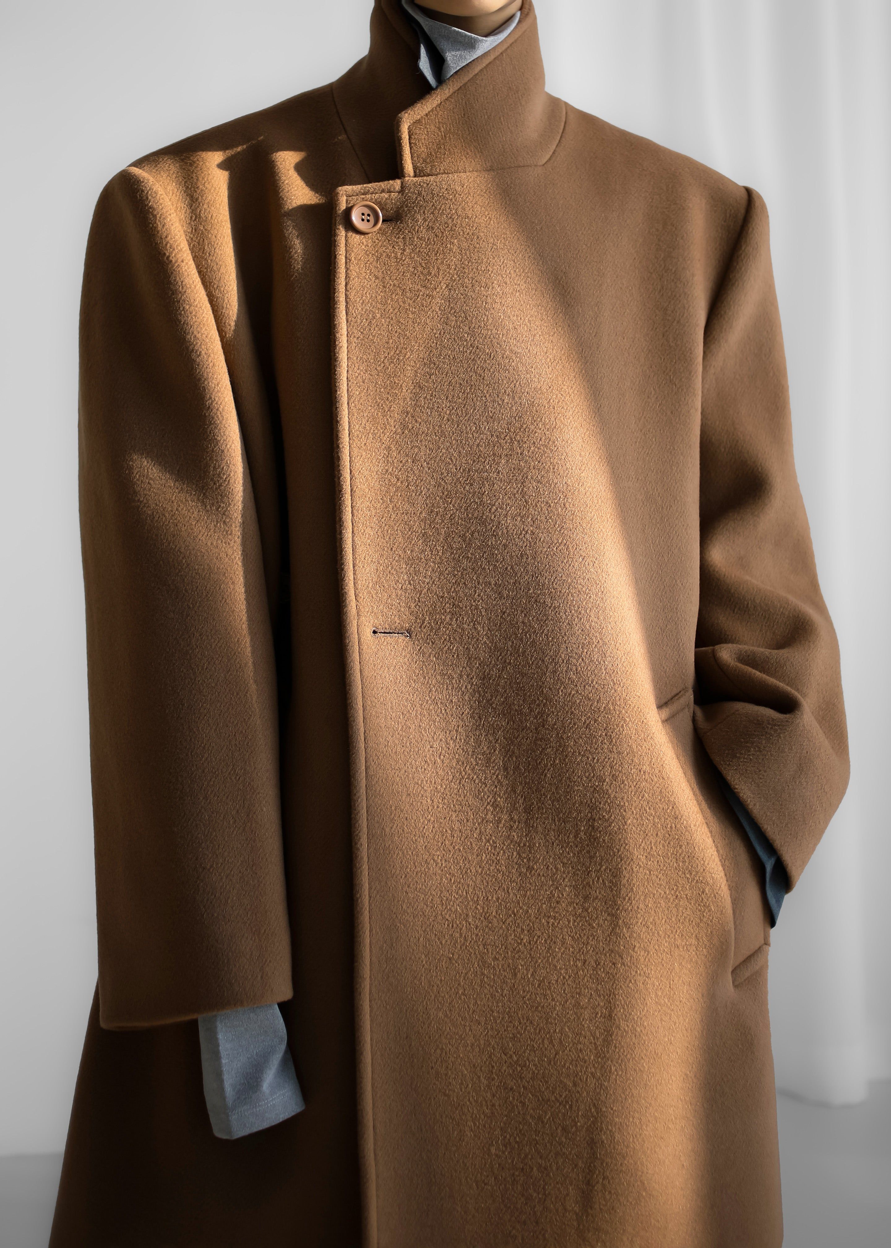 Jadyn Double Breasted Coat - Camel sold by Frankie Shop product image thumbnail 7