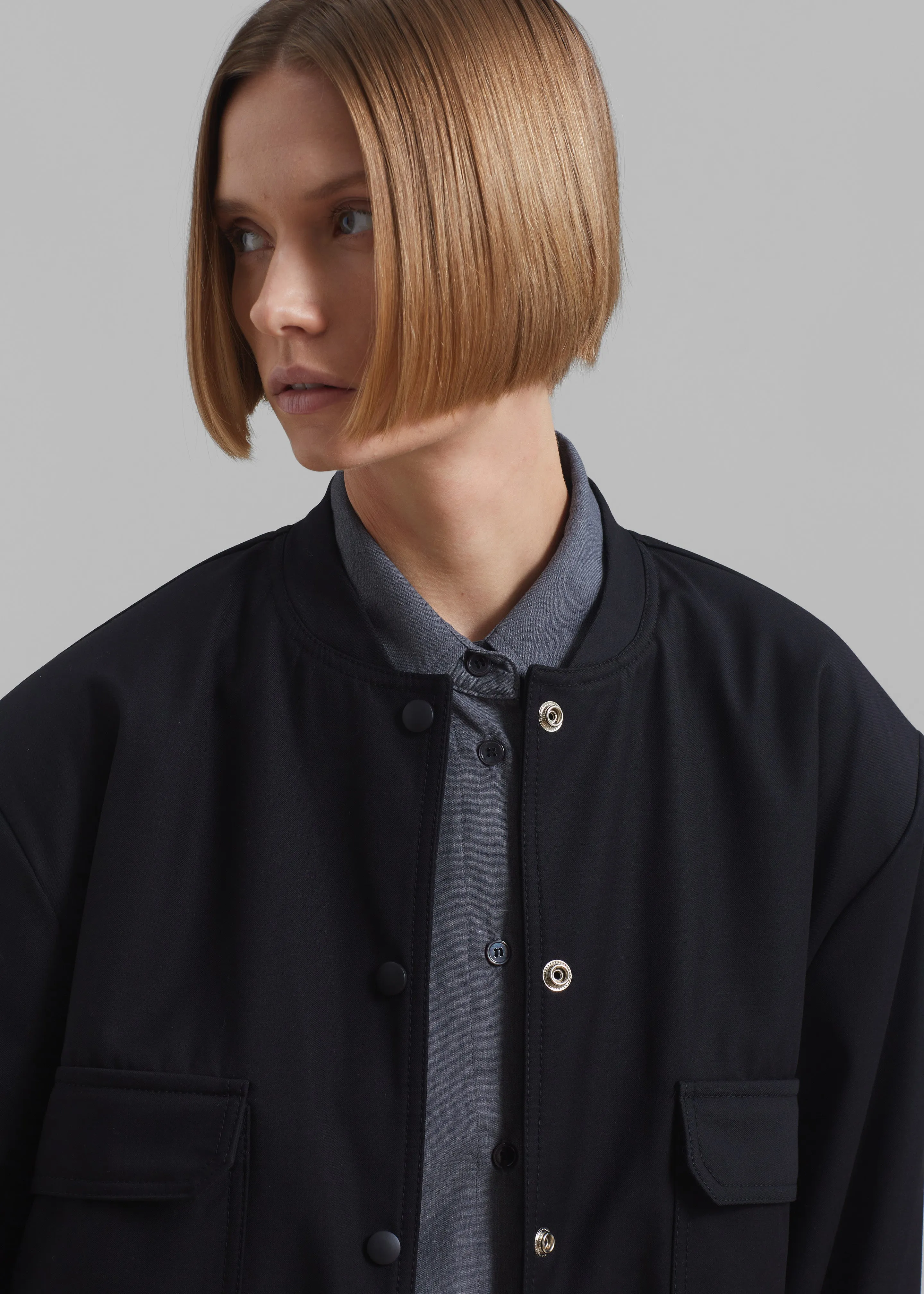 Deryn Bomber - Black sold by Frankie Shop product image thumbnail 5