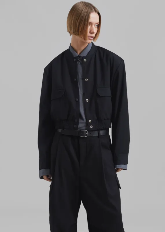 Deryn Bomber - Black sold by Frankie Shop