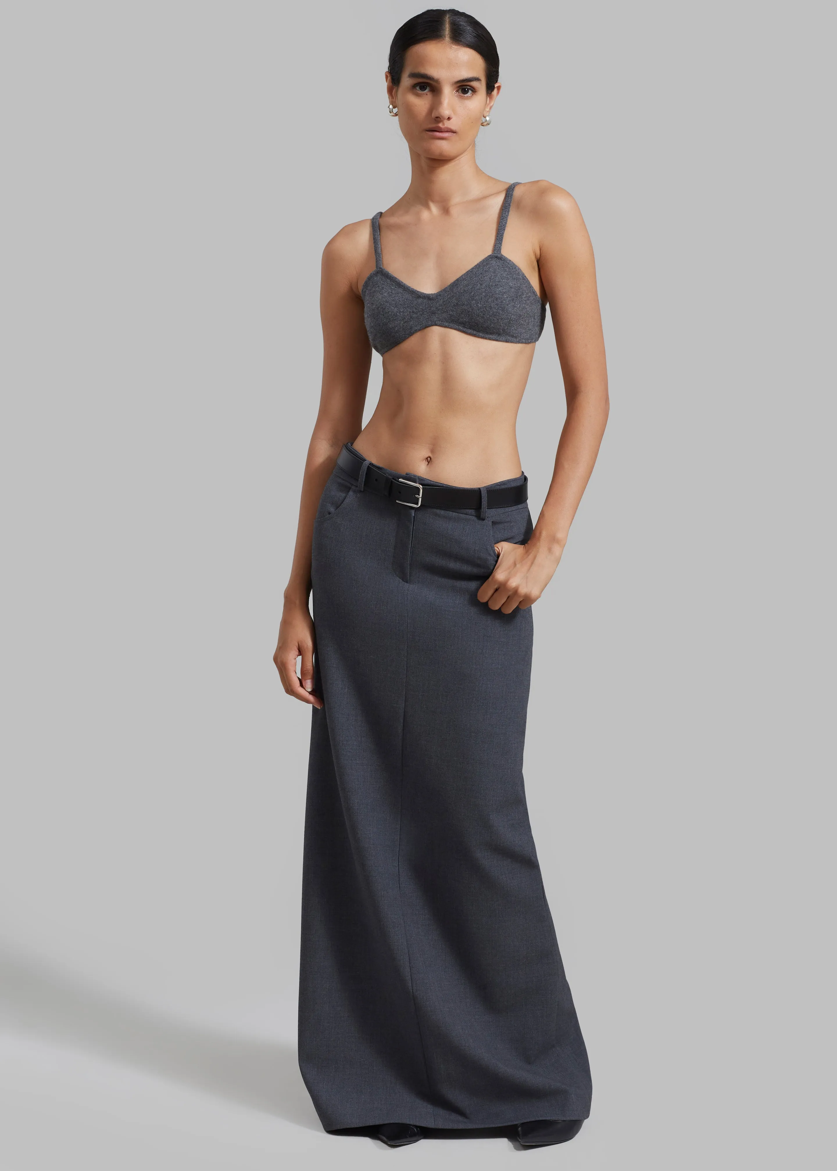 The Garment Como Bra Top - Grey Melange sold by Frankie Shop product image thumbnail 2