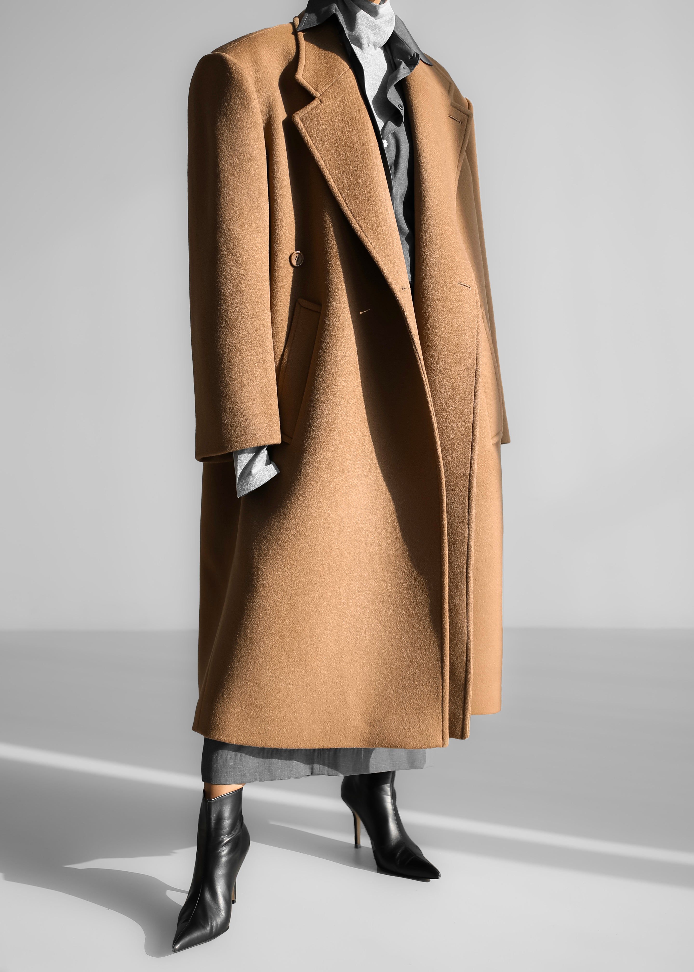 Jadyn Double Breasted Coat - Camel sold by Frankie Shop product image thumbnail 9