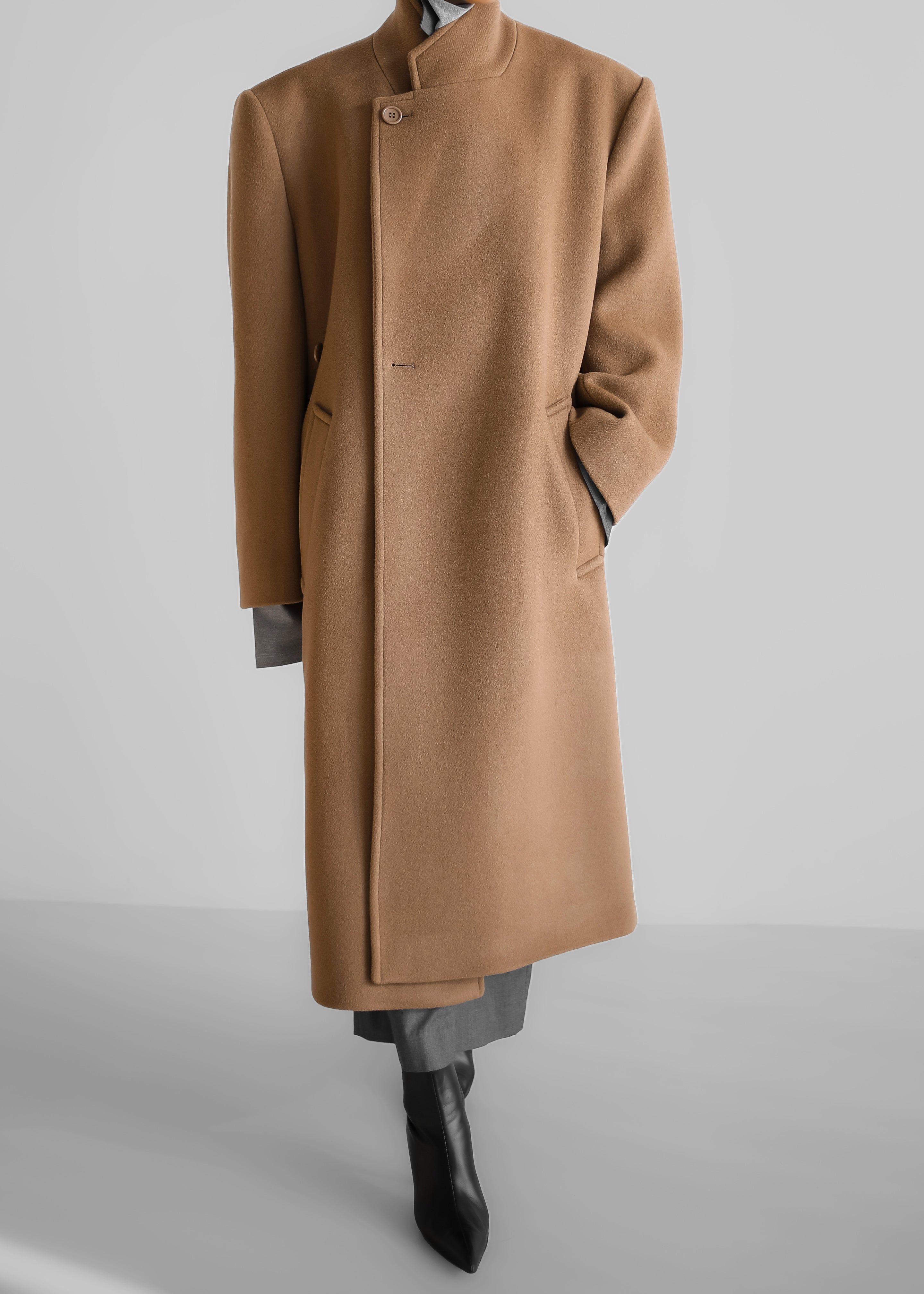 Jadyn Double Breasted Coat - Camel sold by Frankie Shop product image thumbnail 8