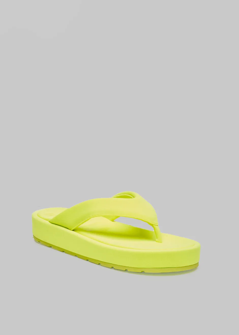 Emili x Bettina Vermillon Anastasia Thongs - Yellow sold by Frankie Shop product image thumbnail 4