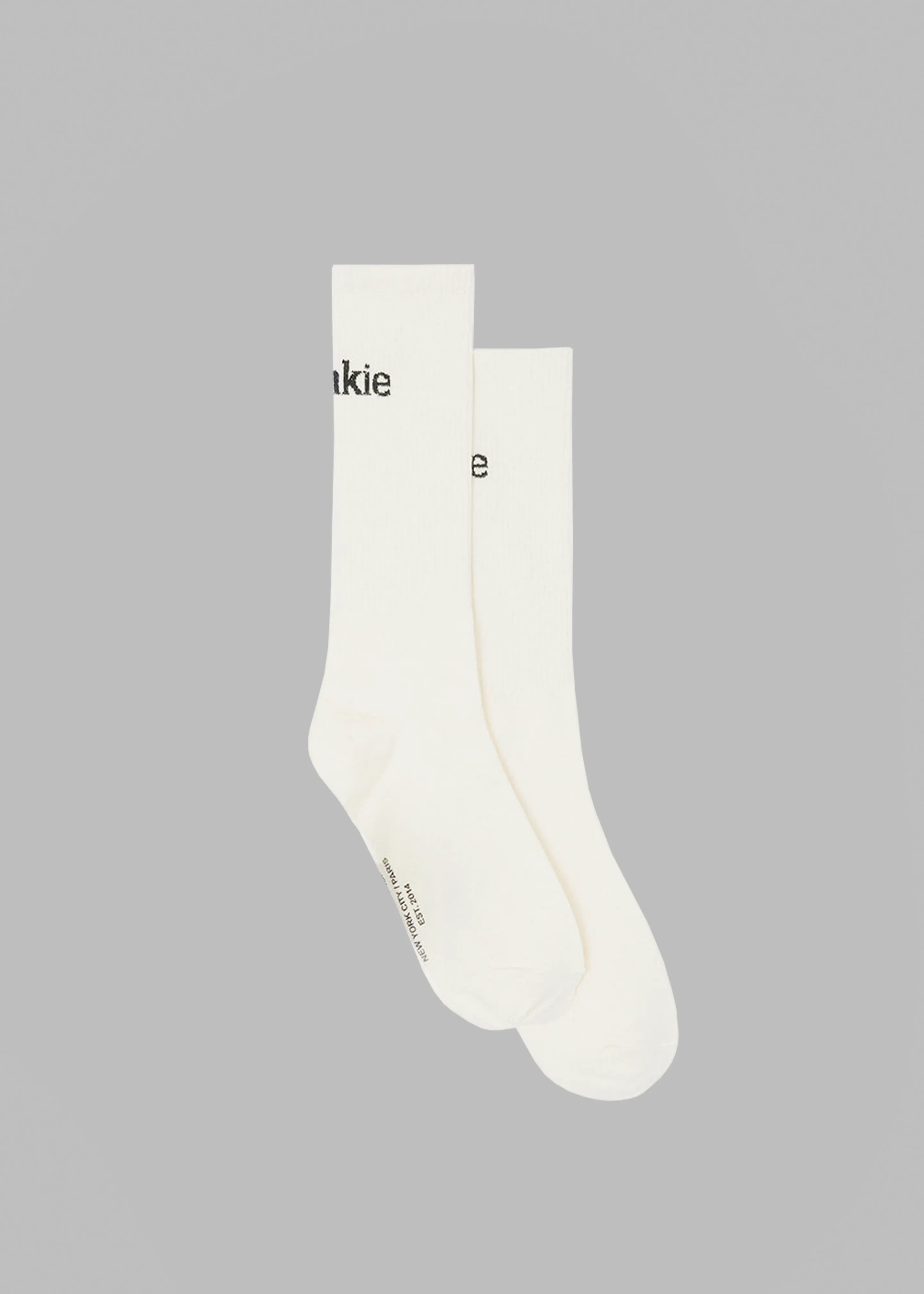 Frankie in English Ribbed Socks - Vanilla sold by Frankie Shop product image thumbnail 4