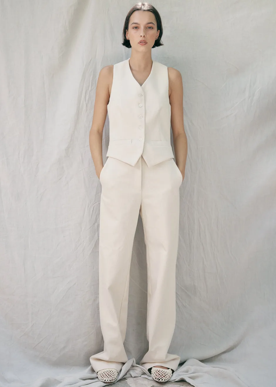 MATIN Slim Pant - Natural sold by Frankie Shop product image thumbnail 5