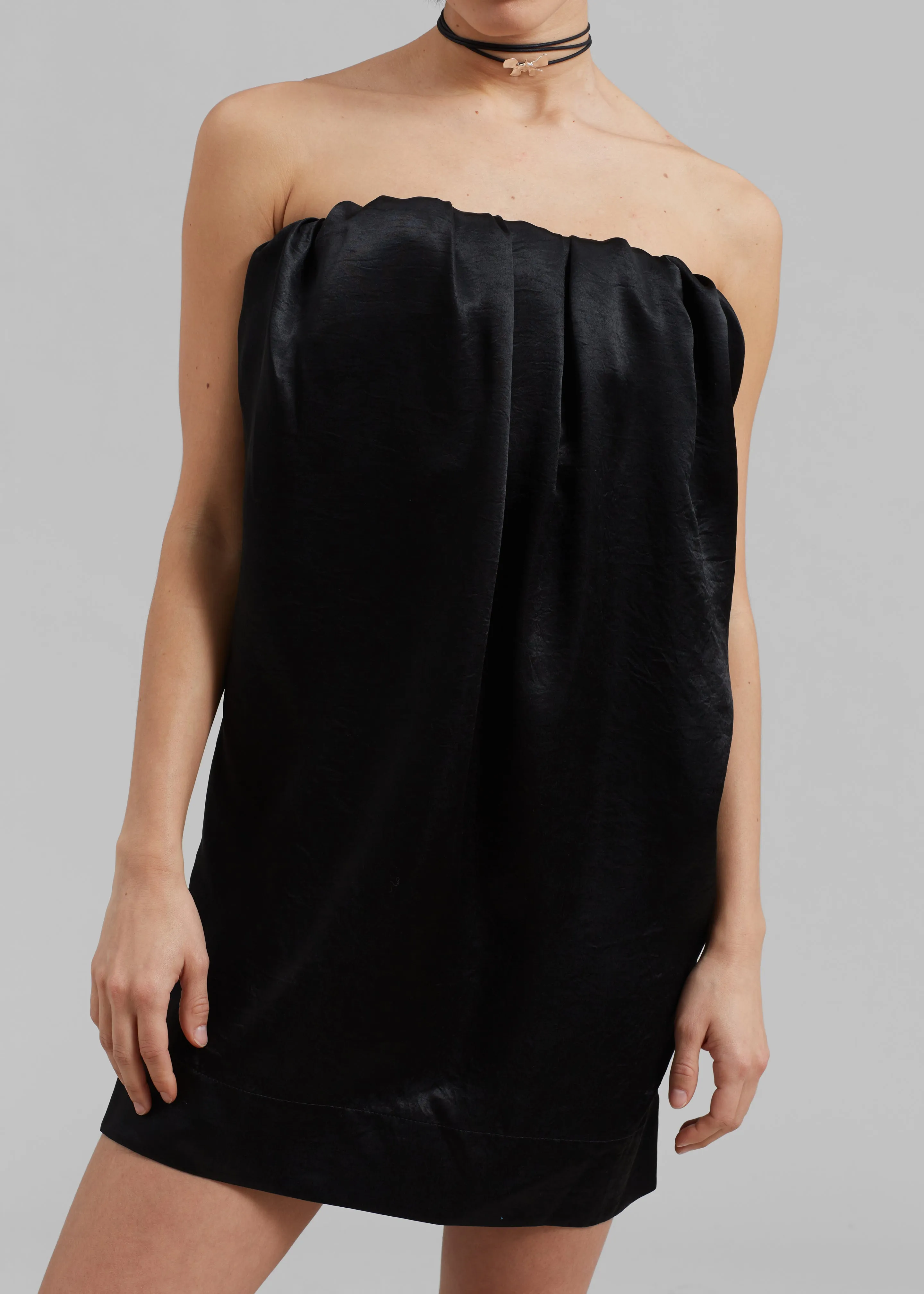 Anna October Sharon Mini Dress - Black sold by Frankie Shop product image thumbnail 4