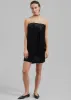 Anna October Sharon Mini Dress - Black sold by Frankie Shop