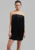 Anna October Sharon Mini Dress - Black sold by Frankie Shop
