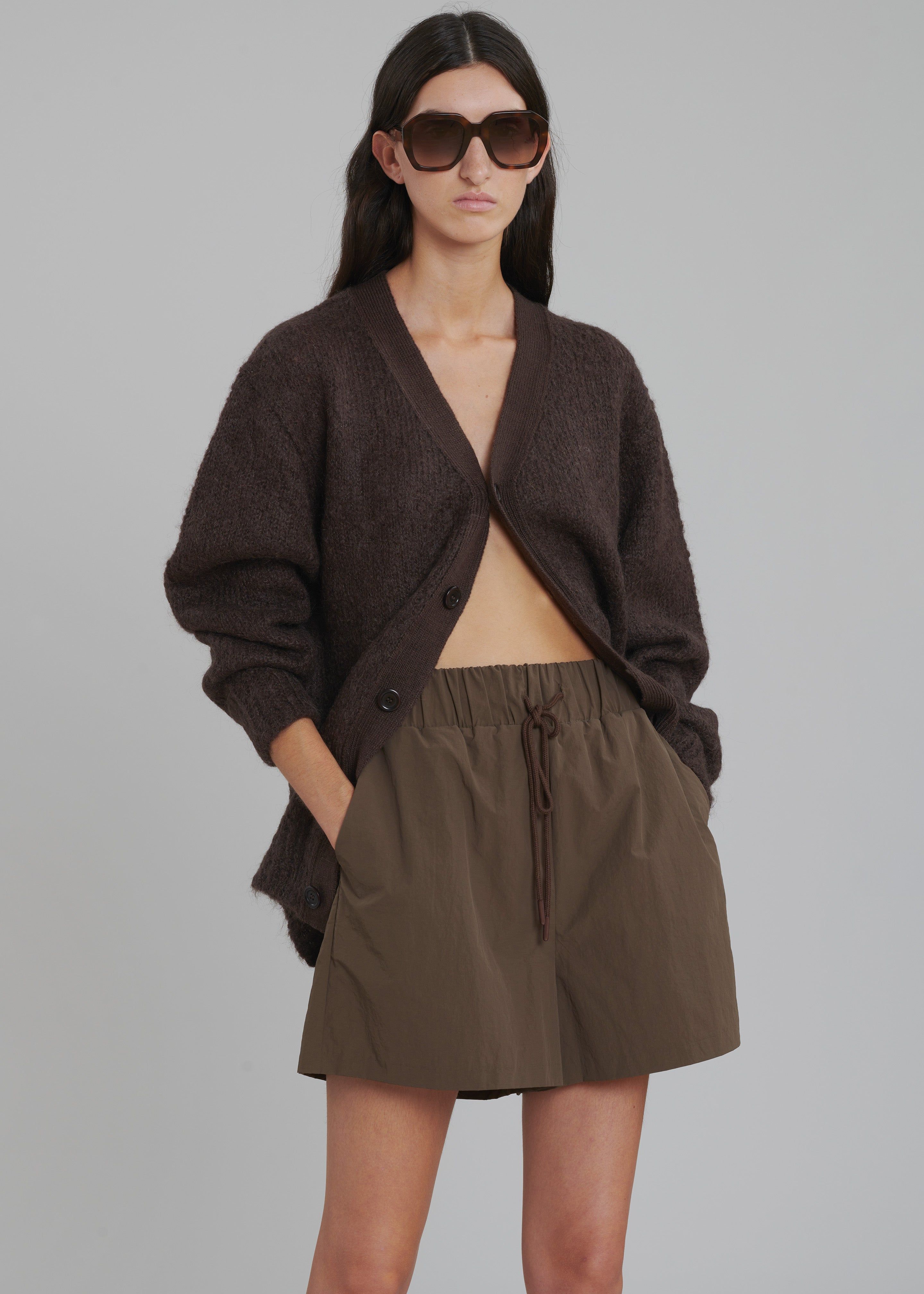Cristi Shorts - Brown sold by Frankie Shop product image thumbnail 5