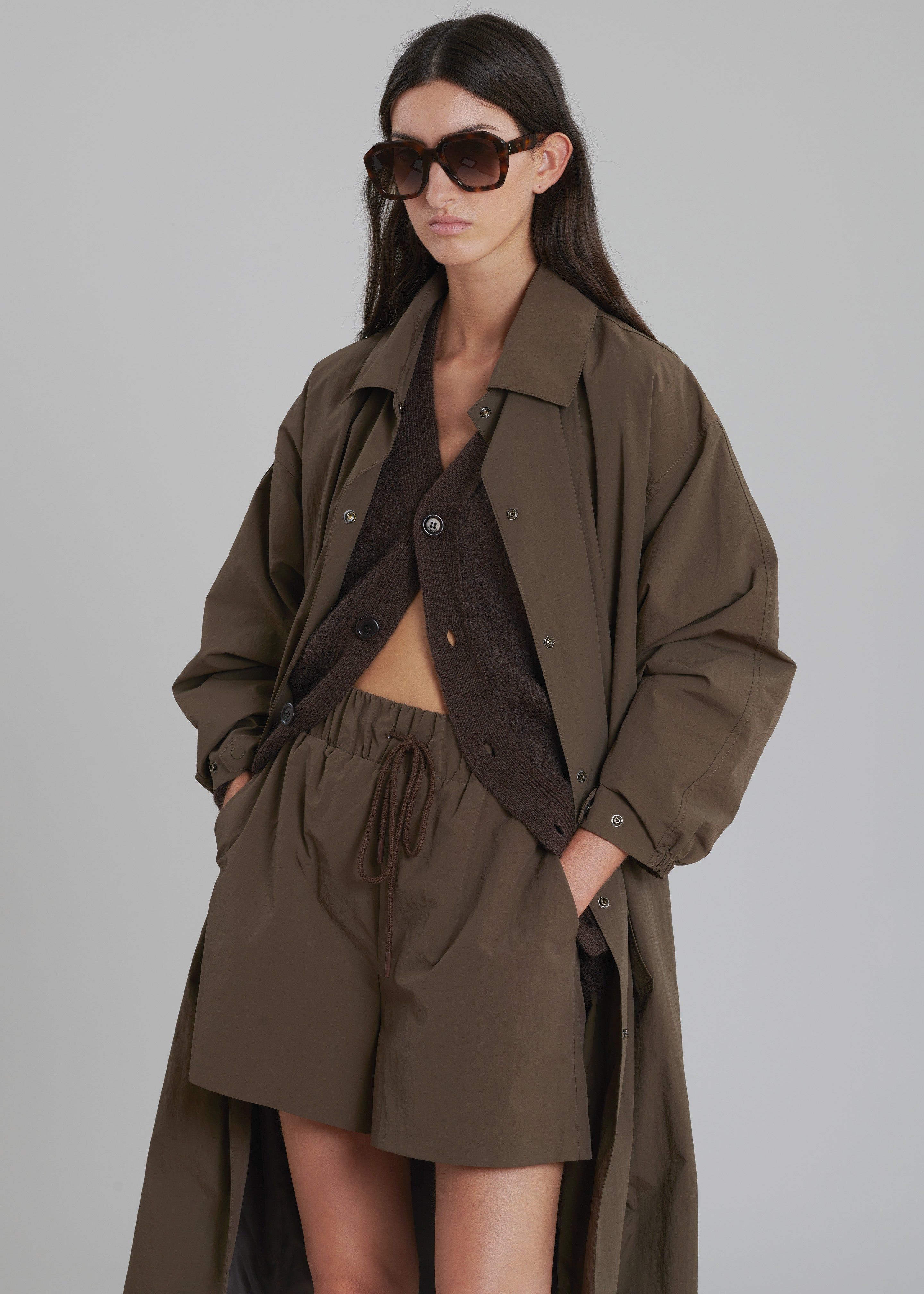 Cristi Shorts - Brown sold by Frankie Shop product image thumbnail 3