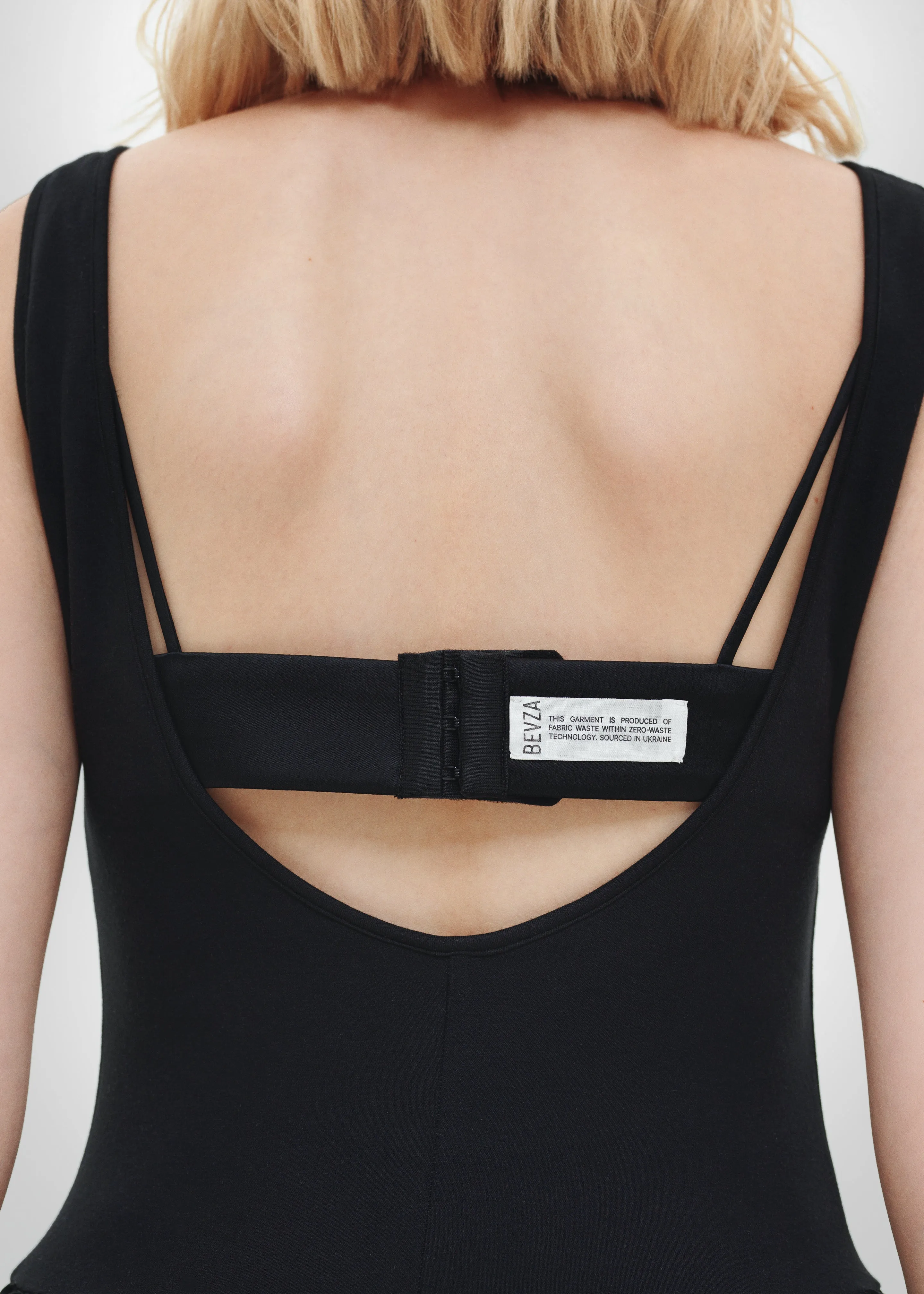 Bevza Tulip Dress - Black sold by Frankie Shop product image thumbnail 3