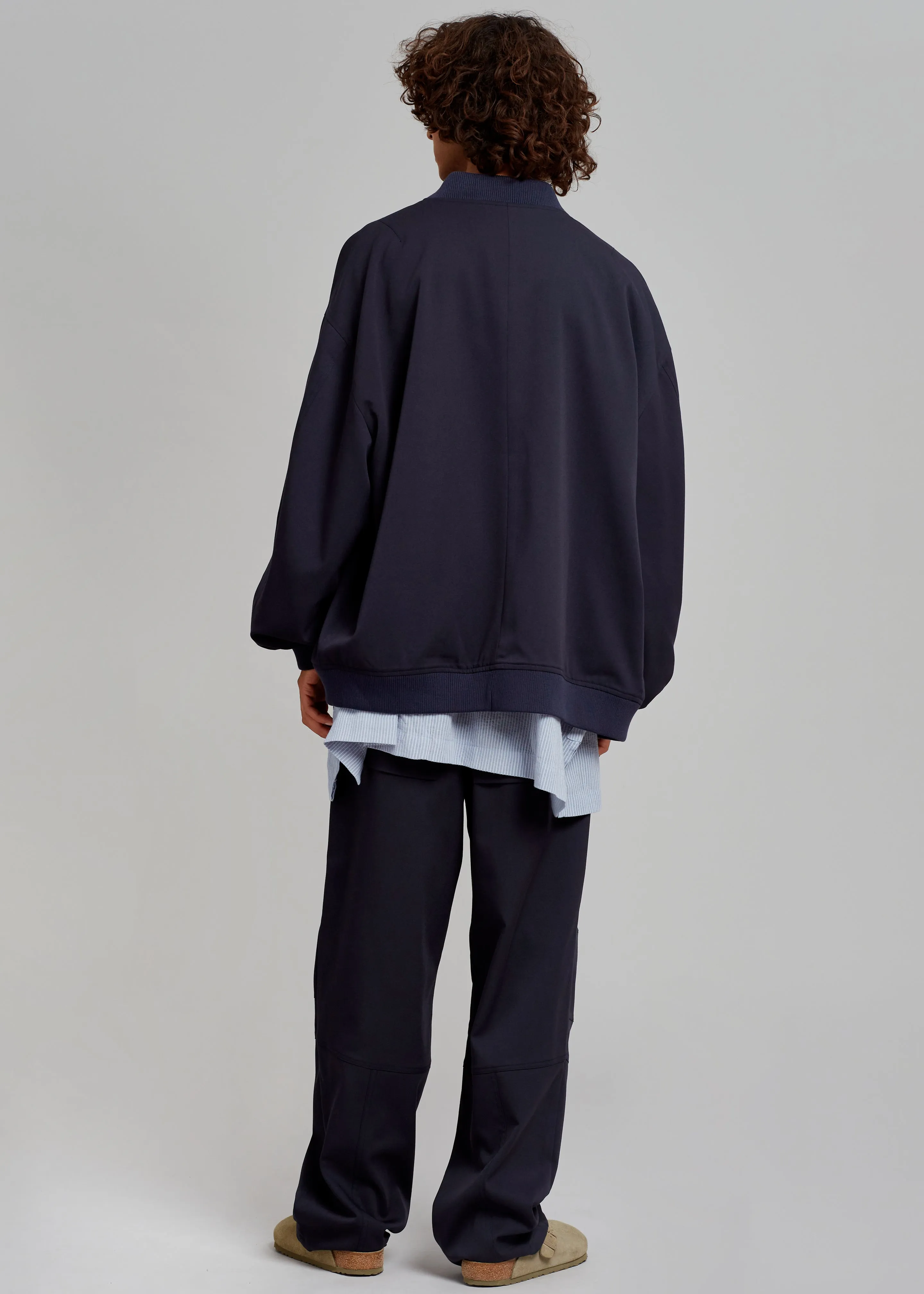 Evans Bomber - Navy sold by Frankie Shop product image thumbnail 5