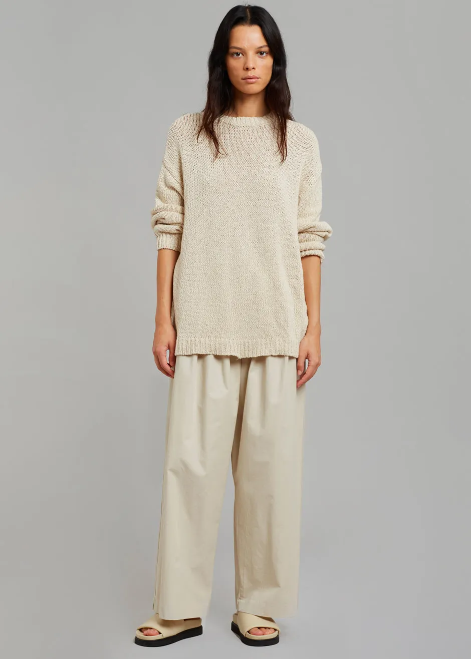 Jane Pleated Pants - Cream sold by Frankie Shop product image thumbnail 4