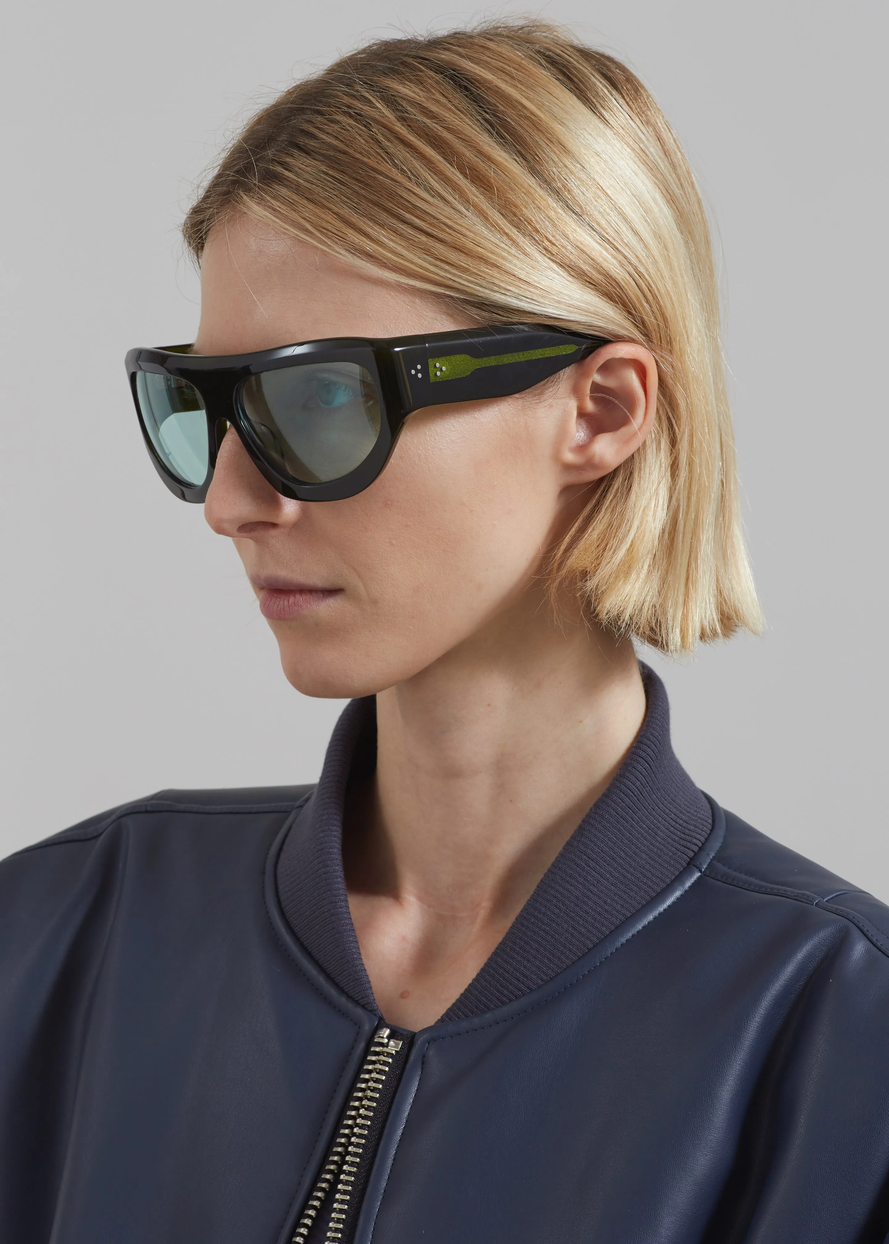 Port Tanger Dost Sunglasses - Cardamom Acetate/Light Blue Lens sold by Frankie Shop product image thumbnail 2