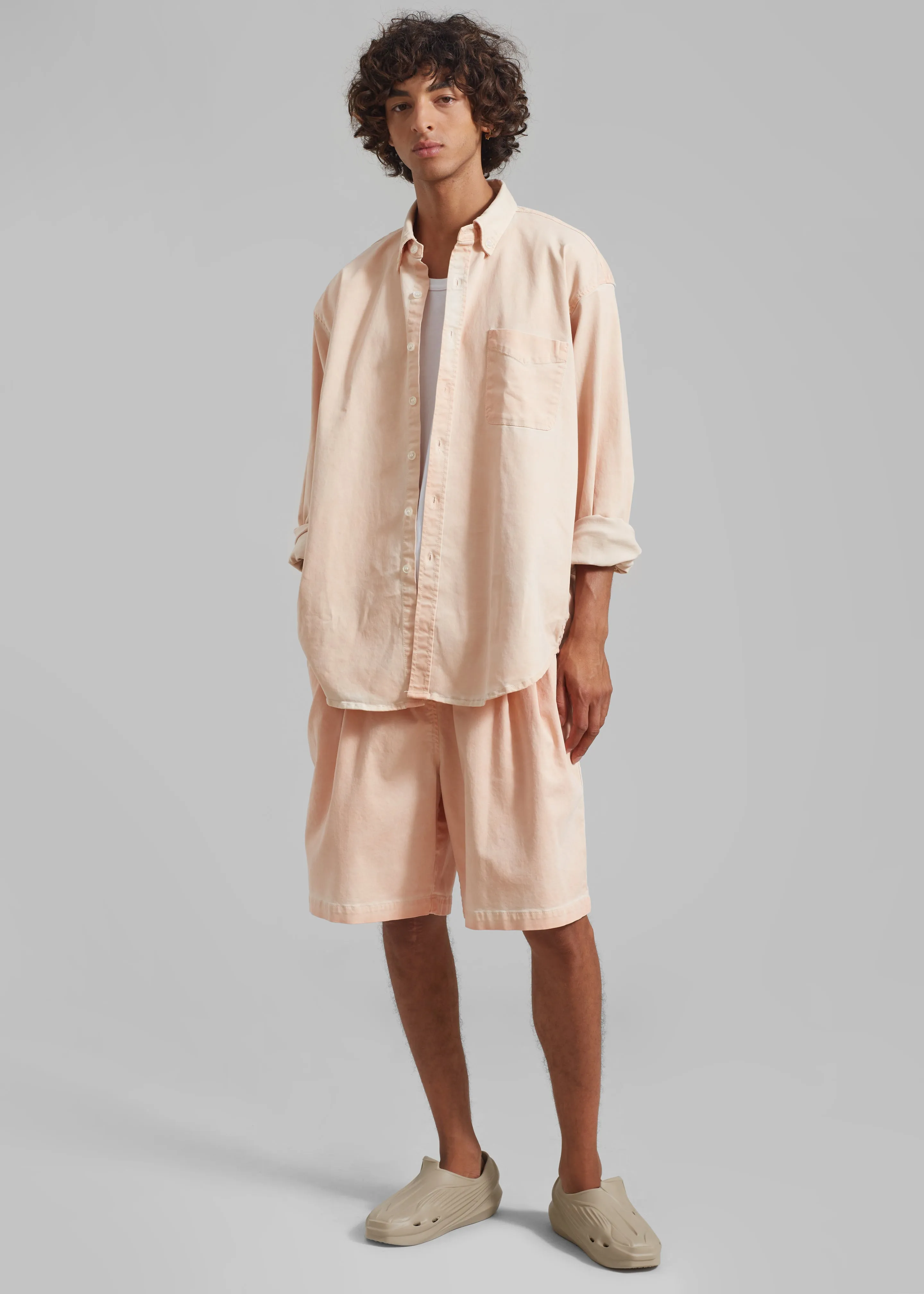 Pierce Shorts - Faded Pink sold by Frankie Shop