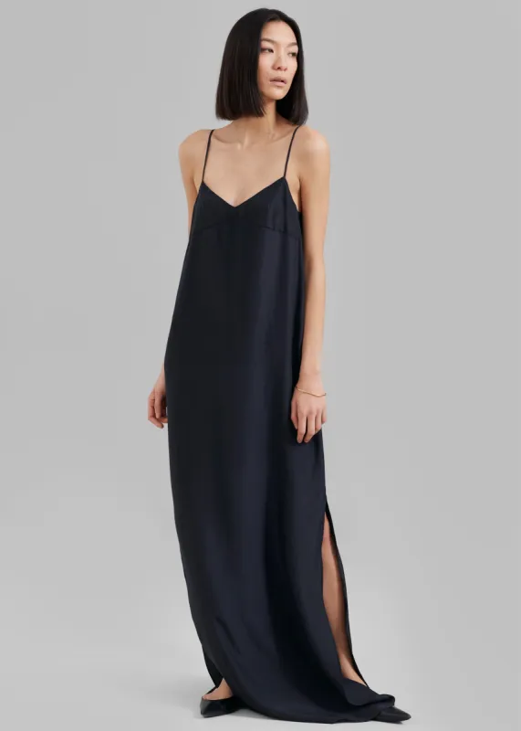 Dylana Sleeveless Maxi Dress - Navy sold by Frankie Shop