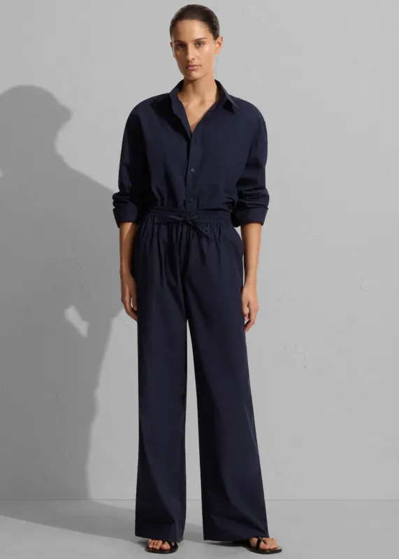 Matteau Relaxed Pant - Navy sold by Frankie Shop