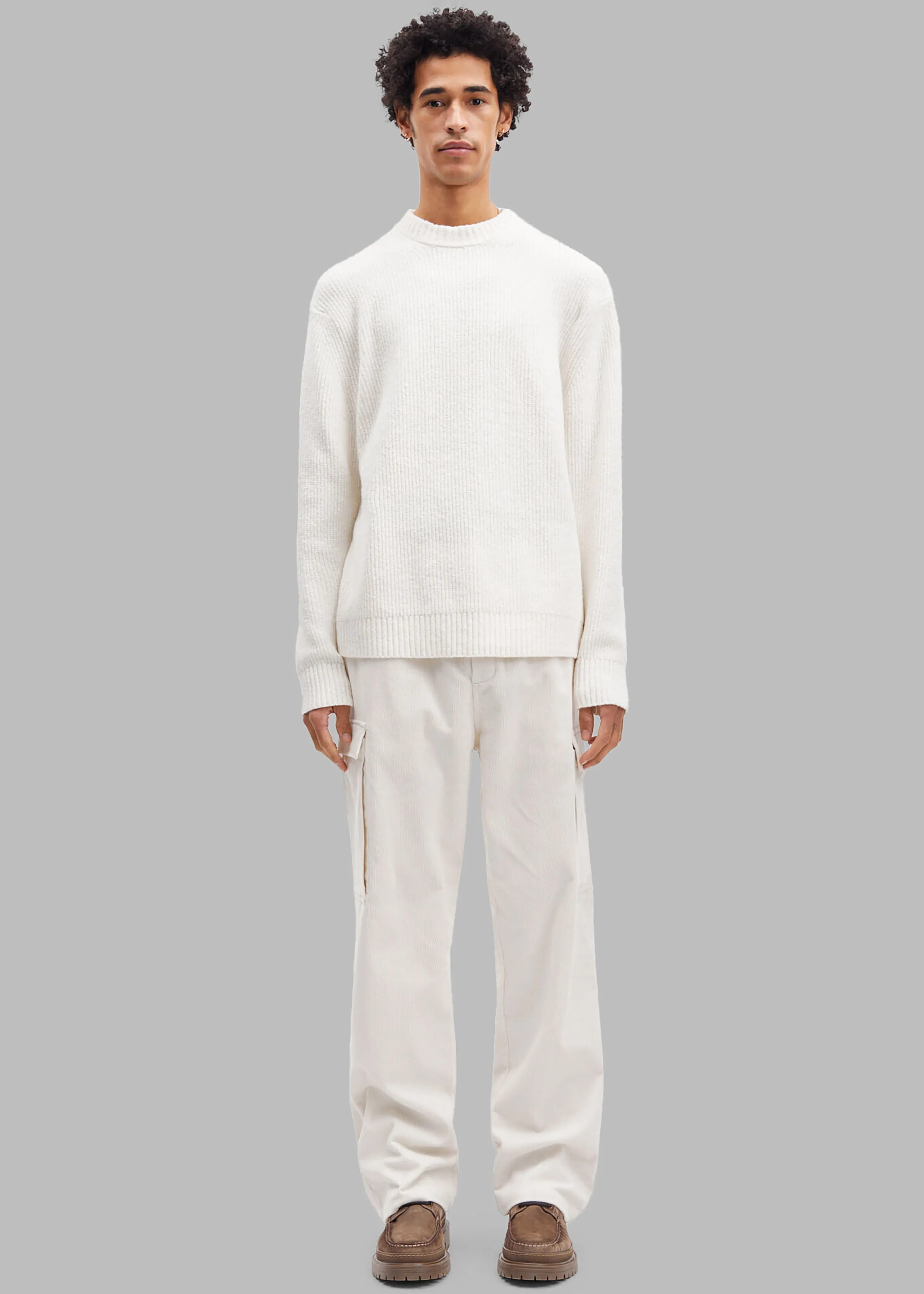 Samsøe Samsøe Alts Crew Neck - Clear Cream sold by Frankie Shop product image thumbnail 2