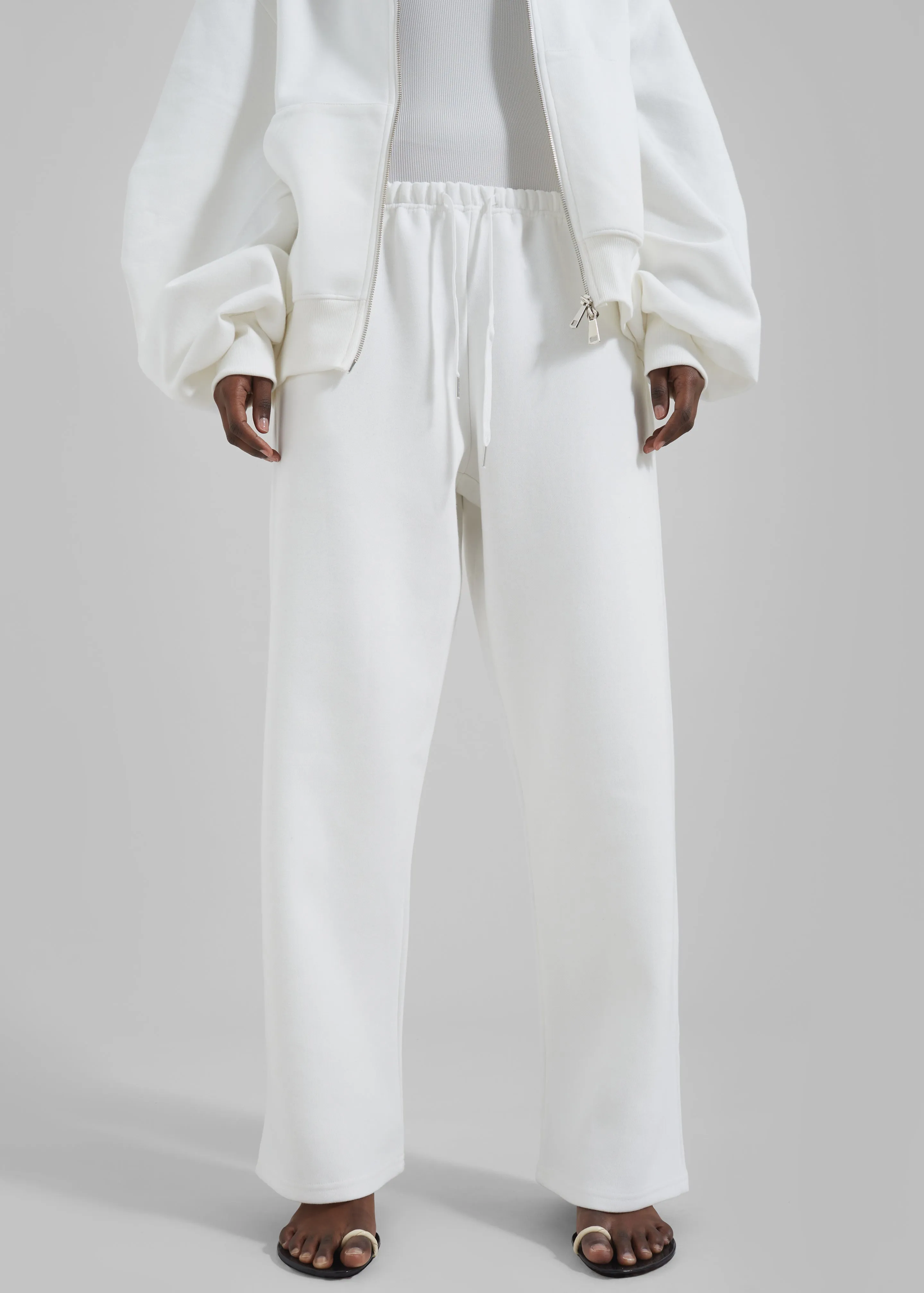 Katia Joggers - White sold by Frankie Shop product image thumbnail 2