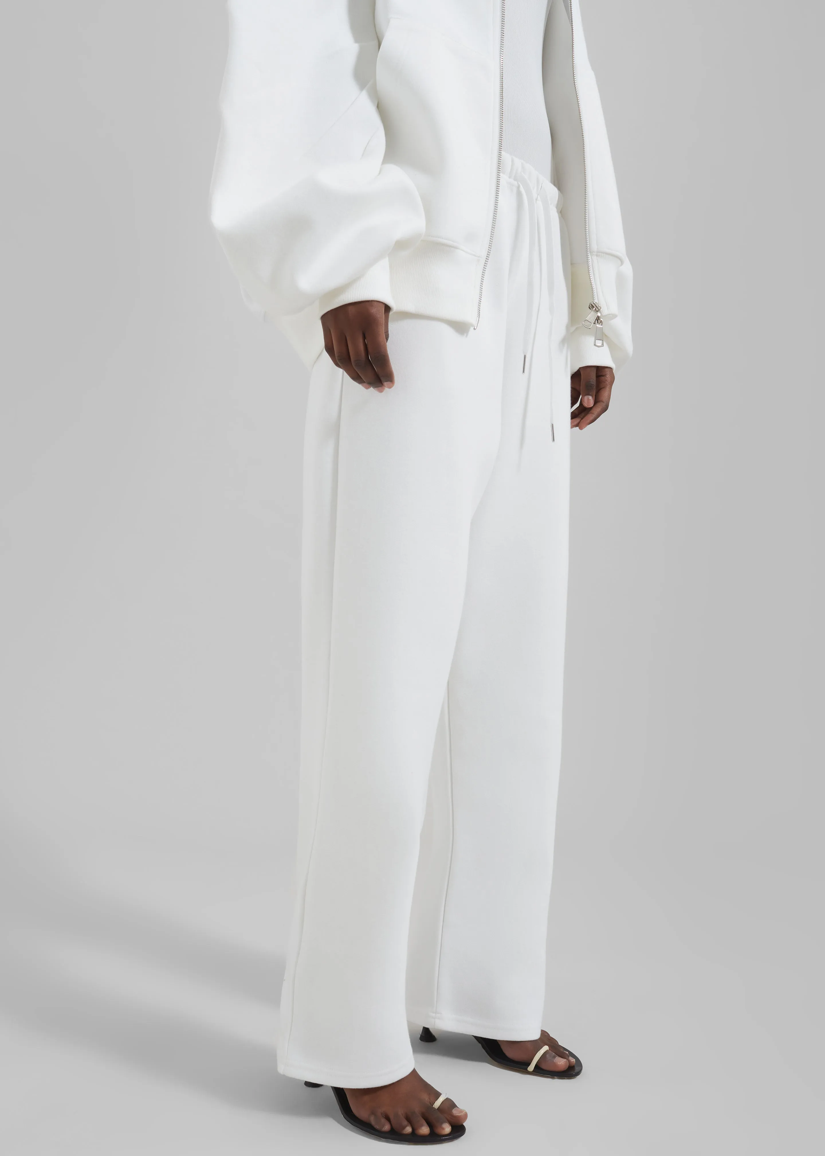 Katia Joggers - White sold by Frankie Shop product image thumbnail 5