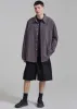 Darren Oversized Shirt - Charcoal sold by Frankie Shop