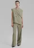 Alia Wide Leg Trousers - Beige sold by Frankie Shop