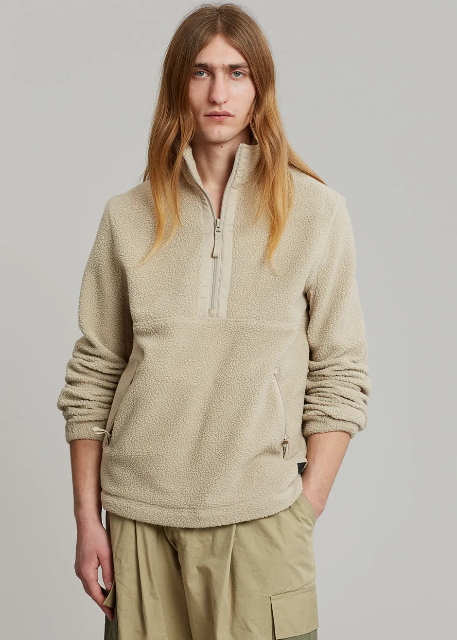 Samsøe & Samsøe Rune Half Zip Pullover - Pure Cashmere sold by Frankie Shop