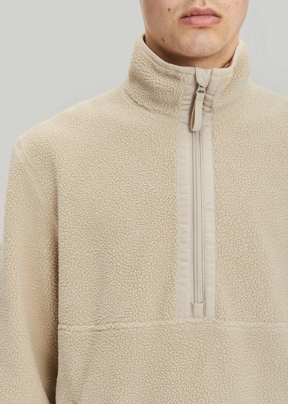 Samsøe & Samsøe Rune Half Zip Pullover - Pure Cashmere sold by Frankie Shop product image thumbnail 3