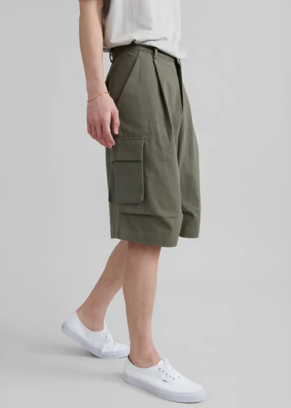 Will Bermuda Shorts - Khaki sold by Frankie Shop