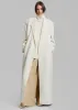 Gaia Double Breasted Coat - Ivory sold by Frankie Shop