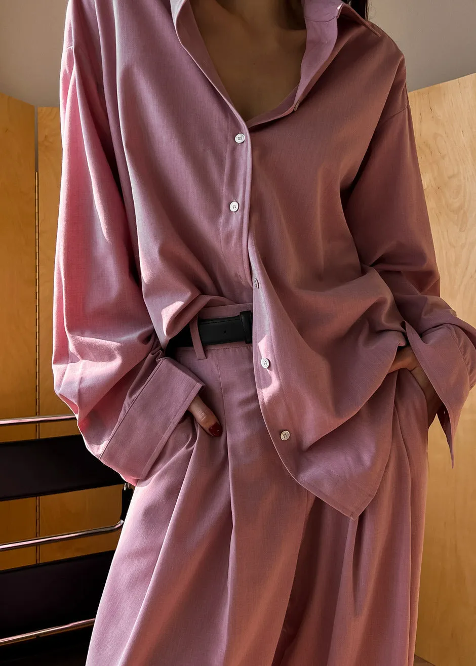 Gelso Shirt - Rose sold by Frankie Shop