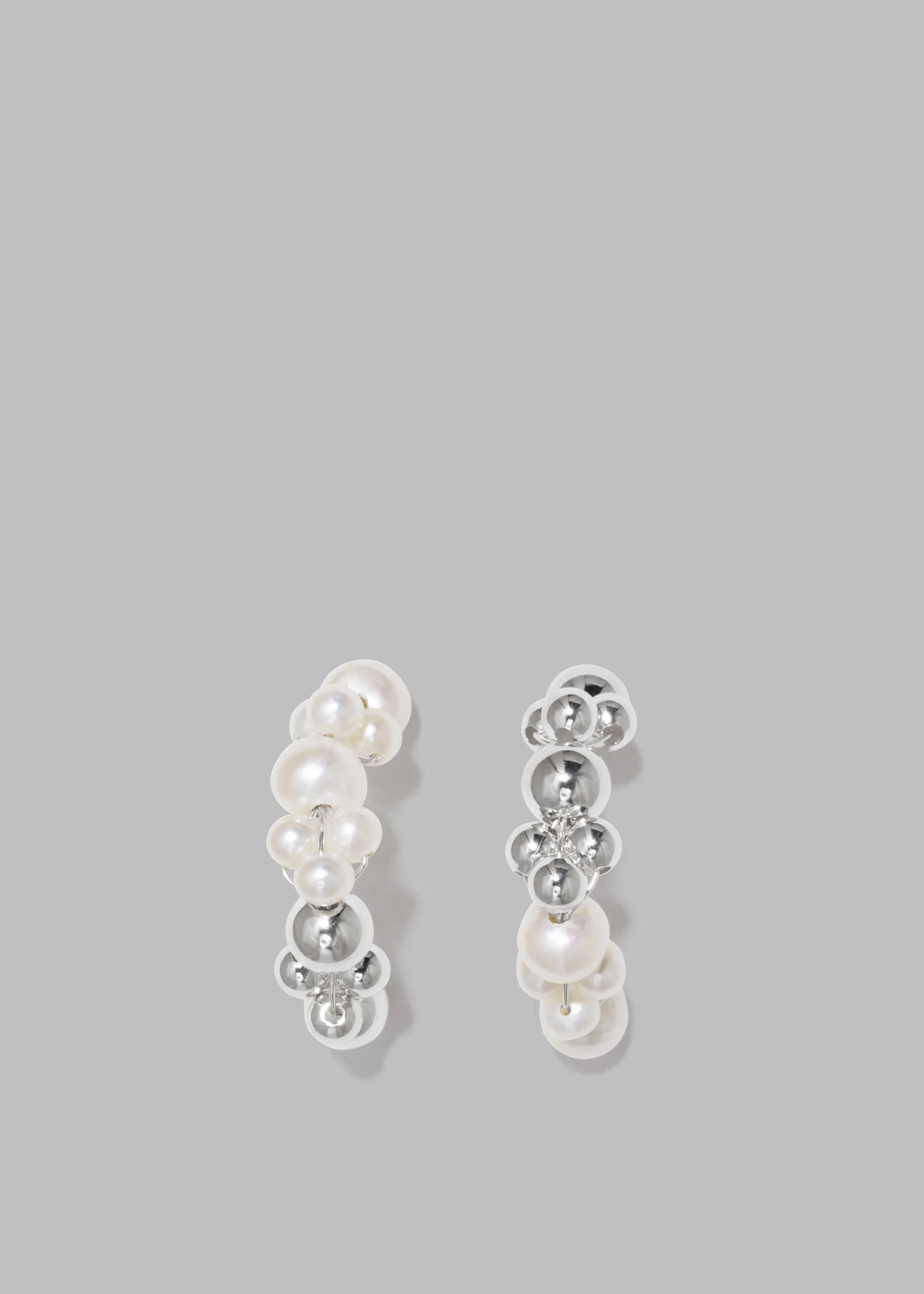 Completedworks Every Cloud Has A Silver Lining Earrings - Pearl/Sterling Silver sold by Frankie Shop product image thumbnail 5