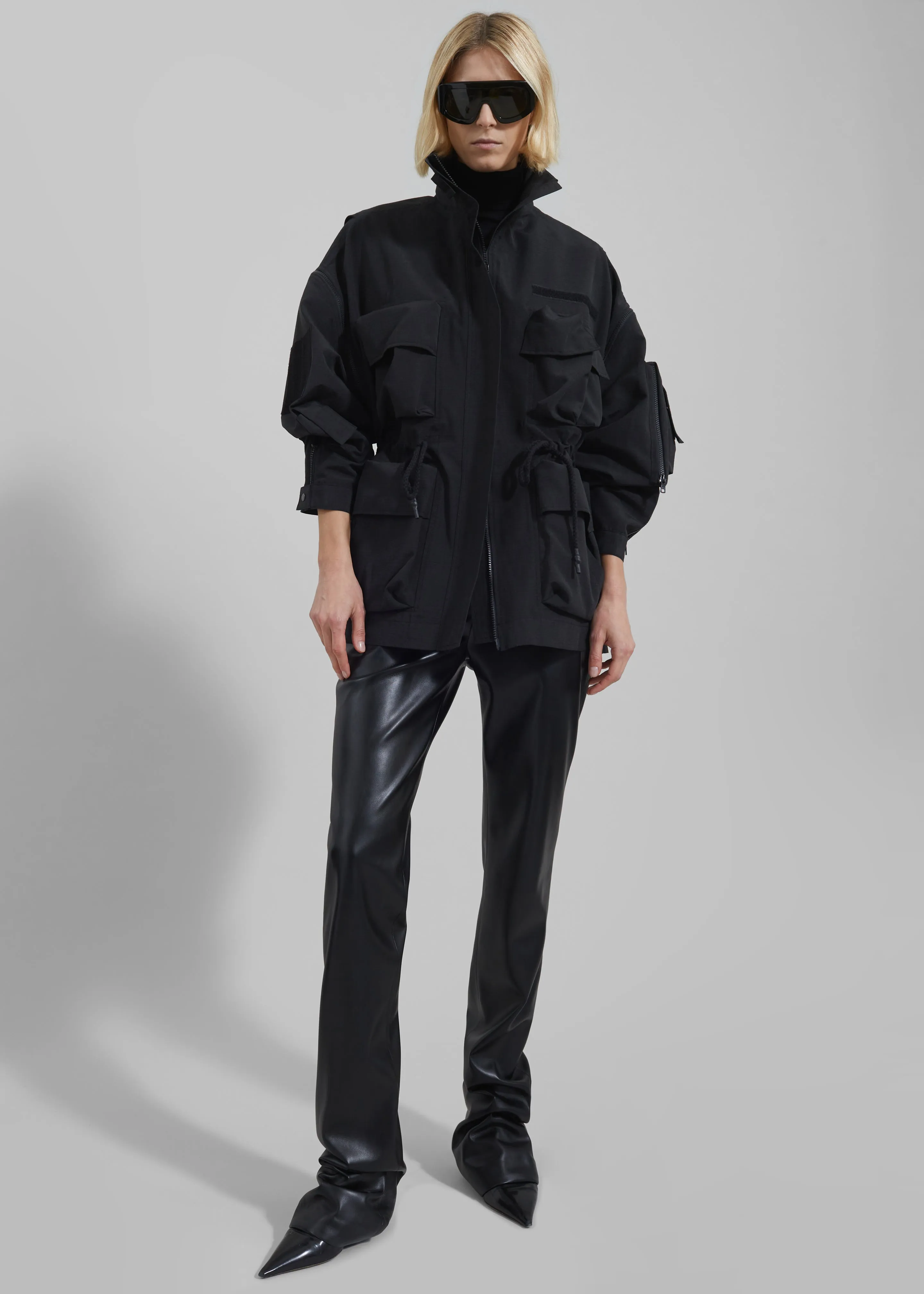 Gudu Jacket #04 - Black sold by Frankie Shop product image thumbnail 3