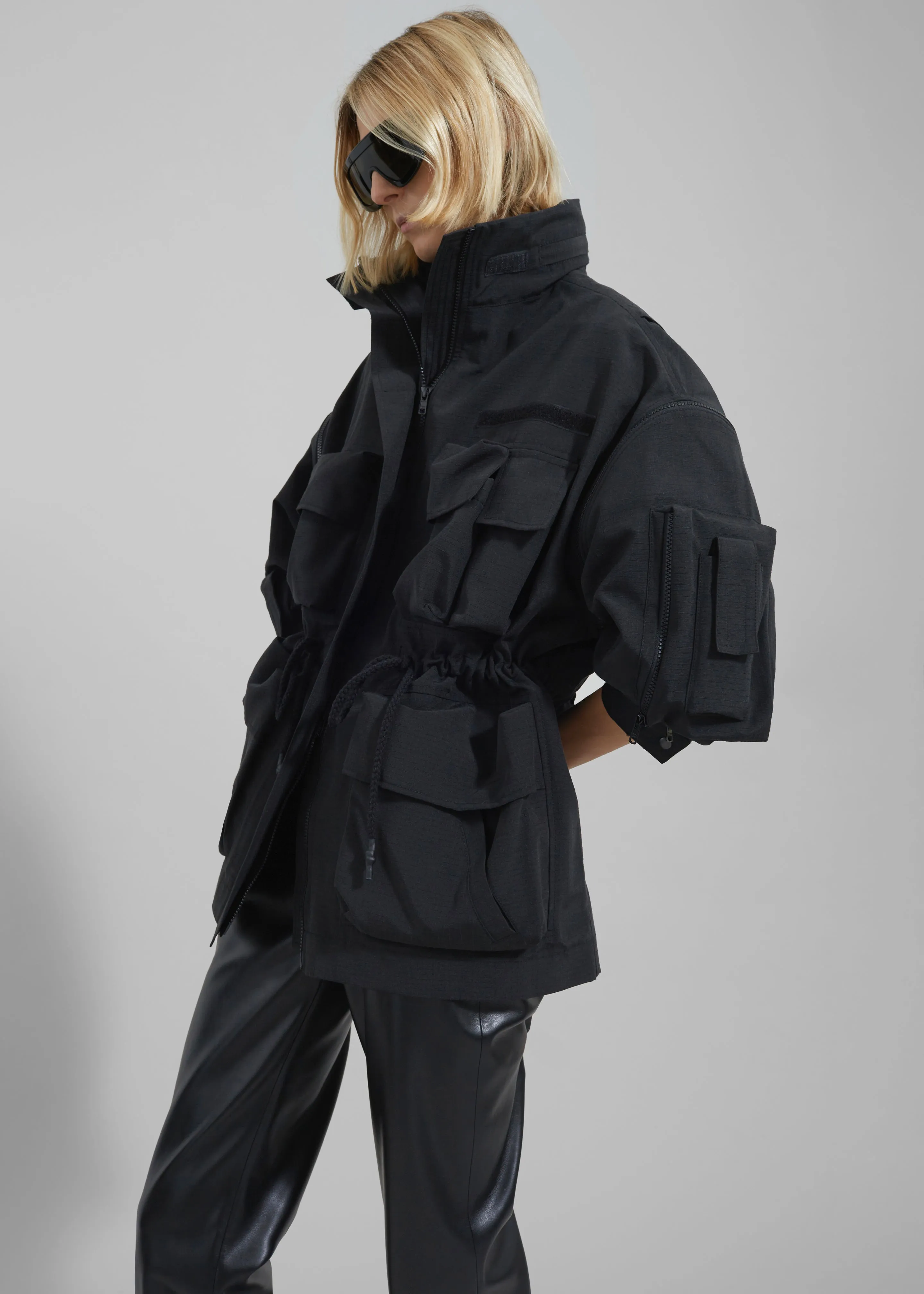 Gudu Jacket #04 - Black sold by Frankie Shop product image thumbnail 5